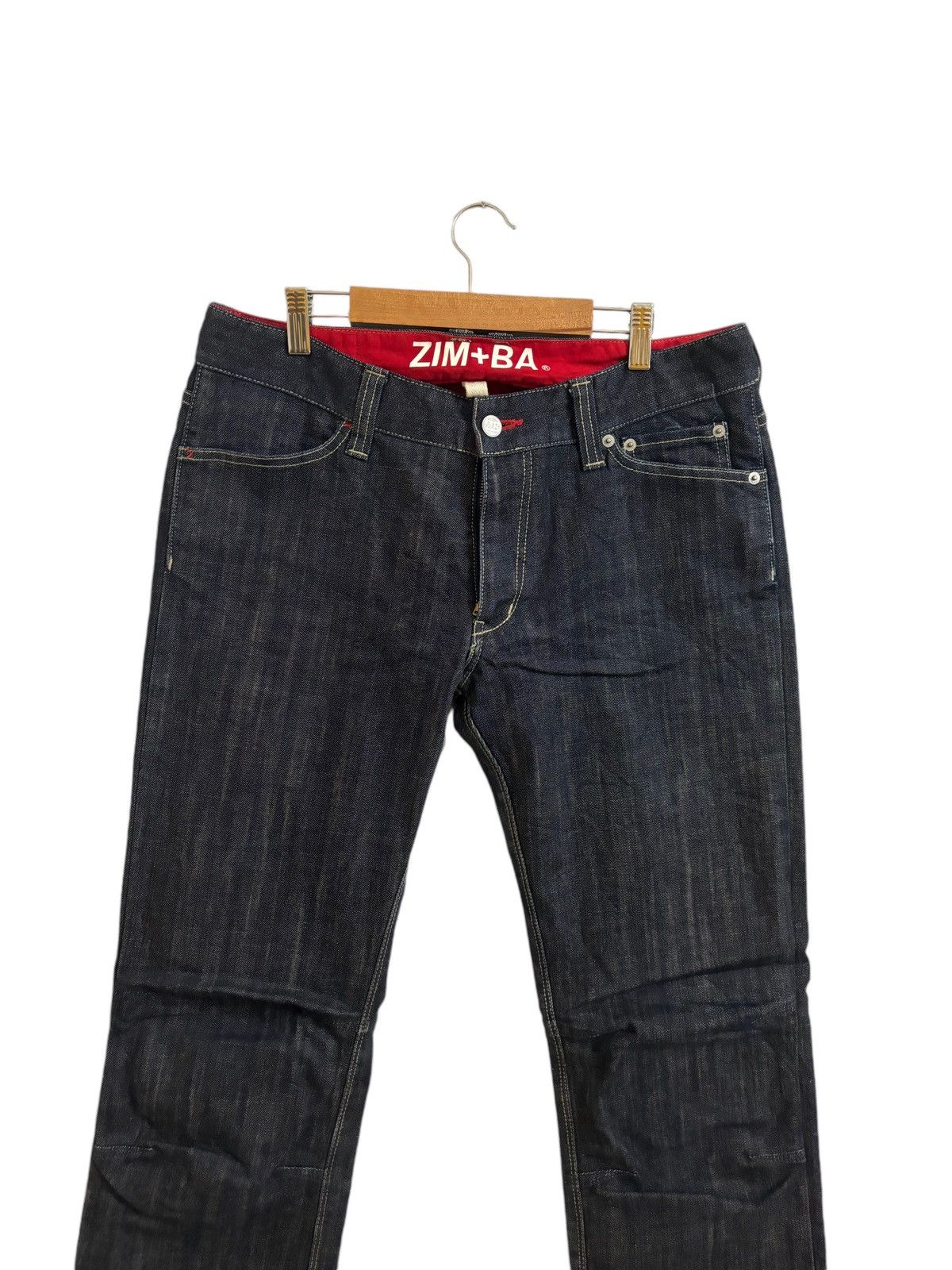 If Six Was Nine × Japanese Brand ZIM + BA BIKER STYLE JEANS SIZE 34 Size US 34 / EU 50 - 3 Thumbnail