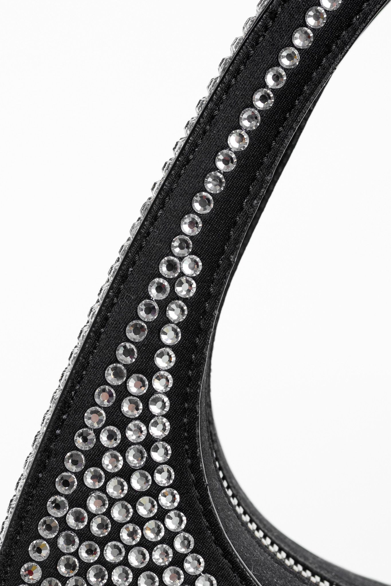 Coperni Coperni Baguette Swipe Black Crystal Structured Handbag Size ONE SIZE - 7 Thumbnail