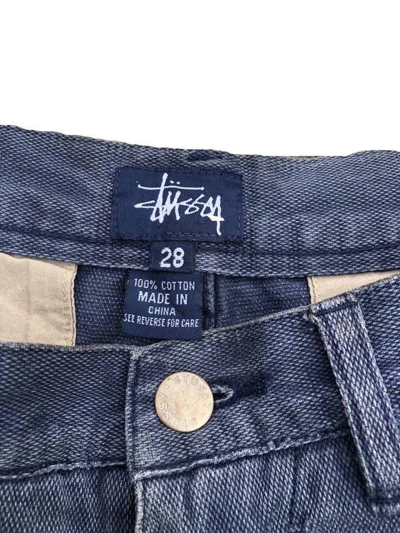 Stussy × Vintage Rare🔥 Vintage Stussy Cargo Pants Distressed Size US 28 / EU 44 - 3 Thumbnail