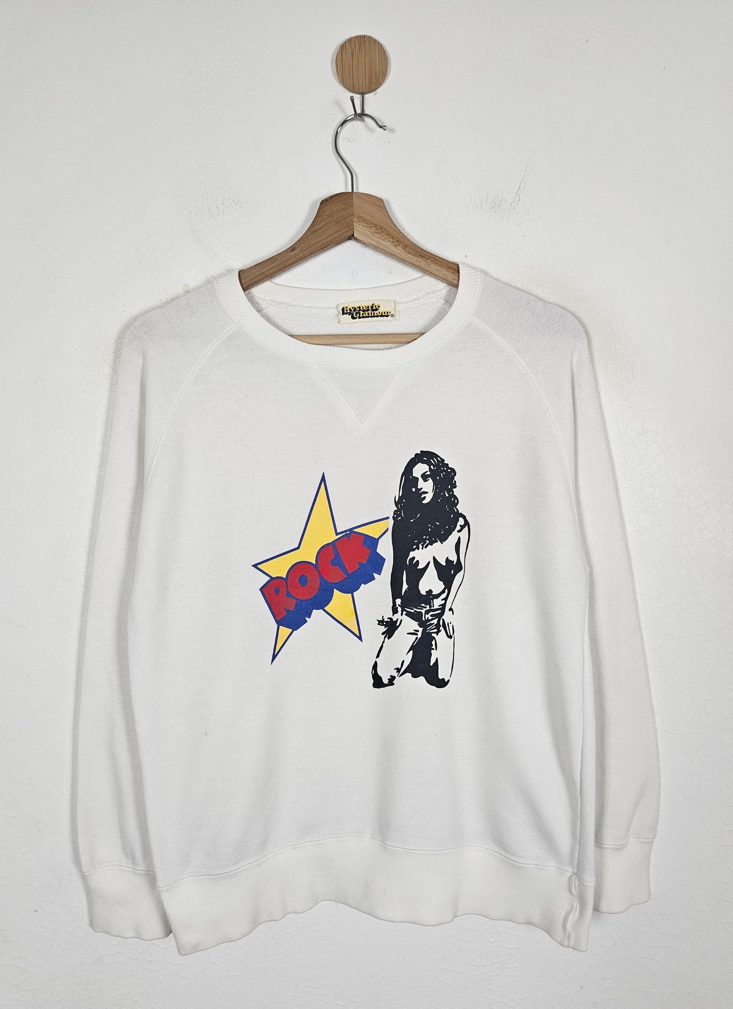 Hysteric Glamour × Japanese Brand Hysteric Glamour Rock sweatshirt Size US S / EU 44-46 / 1 - 1 Thumbnail