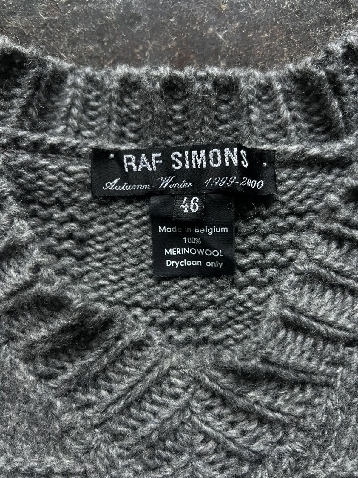 Raf Simons RAF SIMONS AW 1999-2000 Knit Size US S / EU 44-46 / 1 - 2 Thumbnail