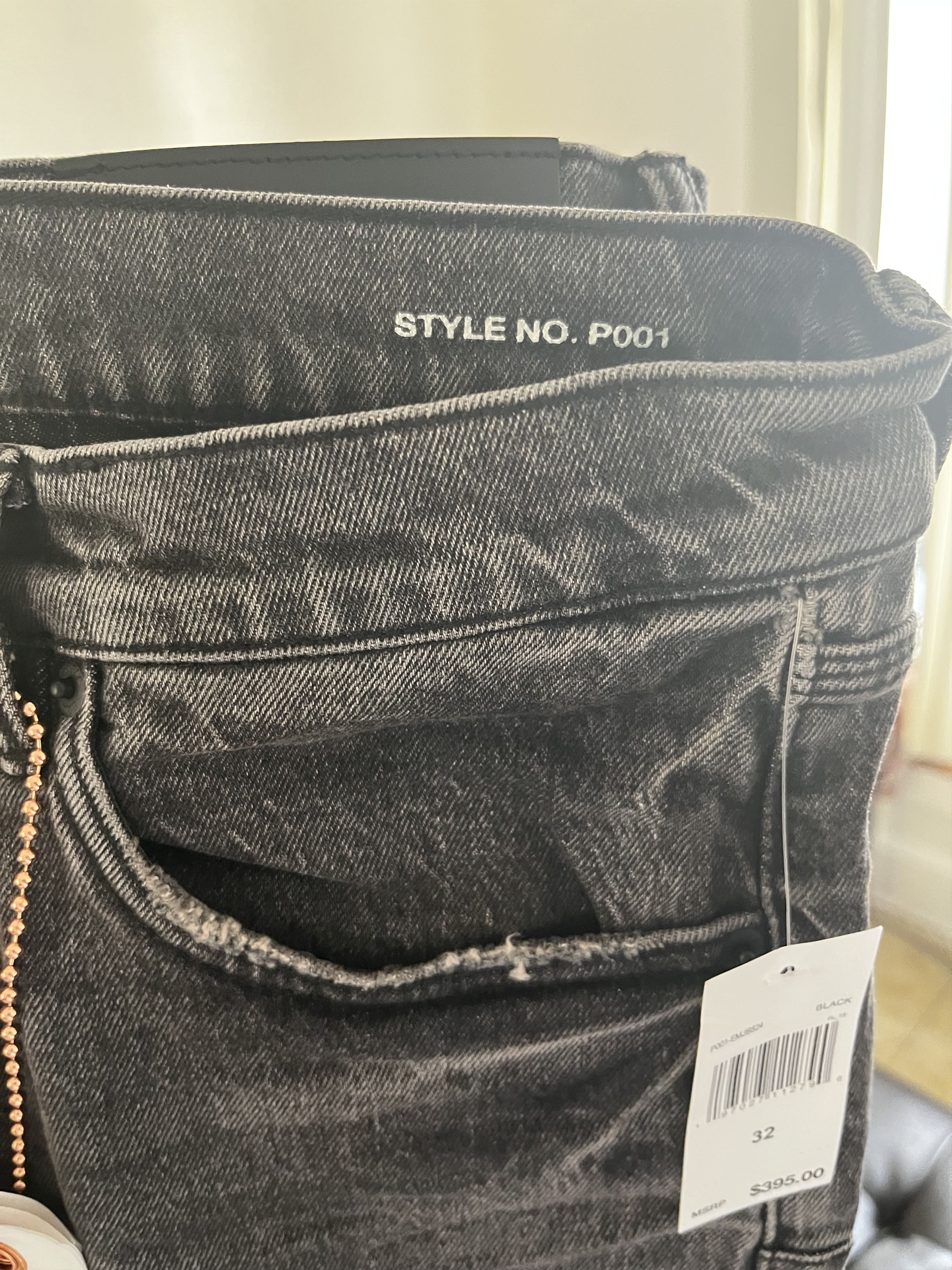 Purple Brand Purple Brand dark monogram jeans size 33 brand new Size US 32 / EU 48 - 2 Thumbnail