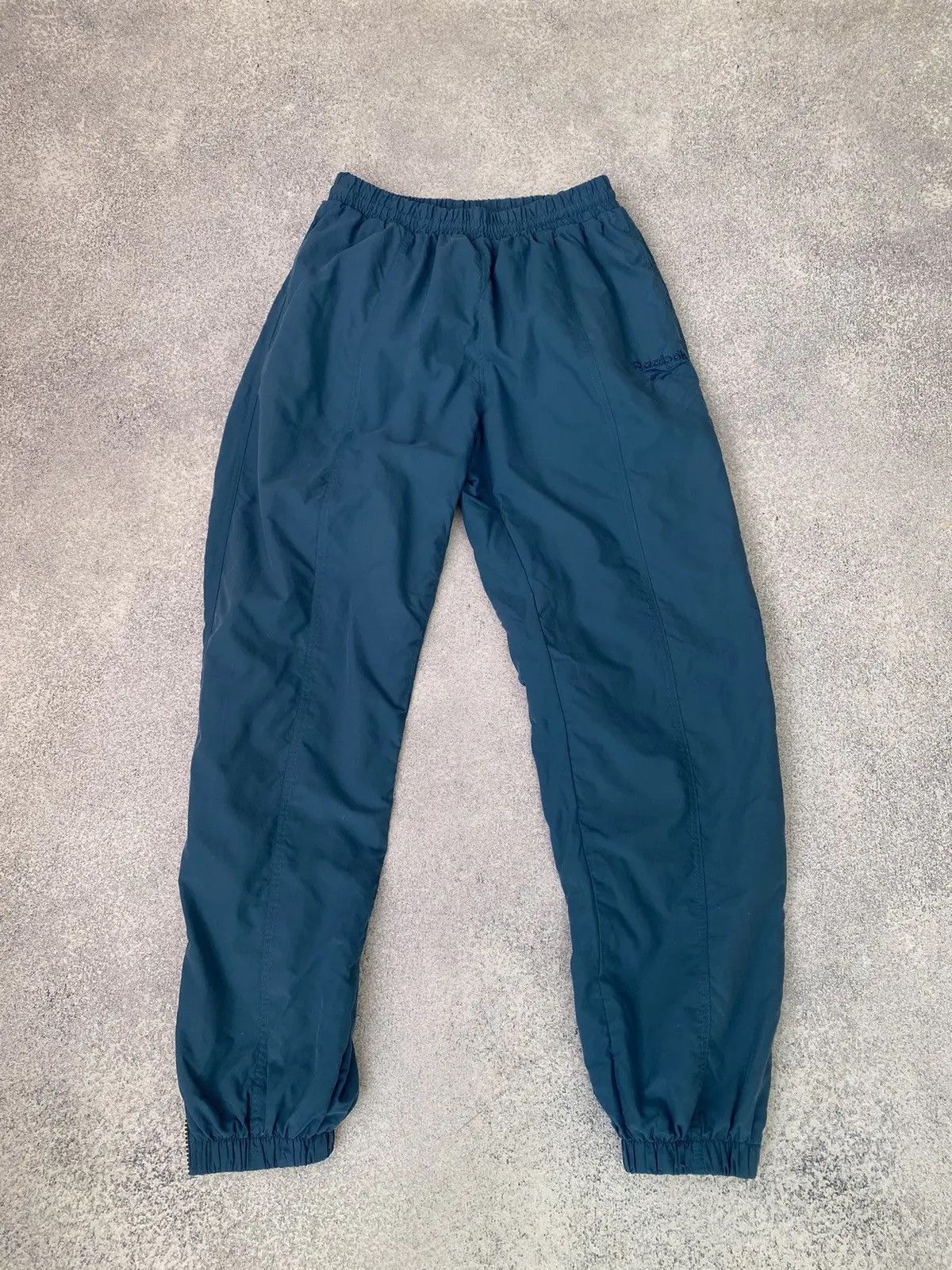 Reebok × Vintage Vintage Reebok Green 90s Style Pants Size US 31 - 1 Thumbnail