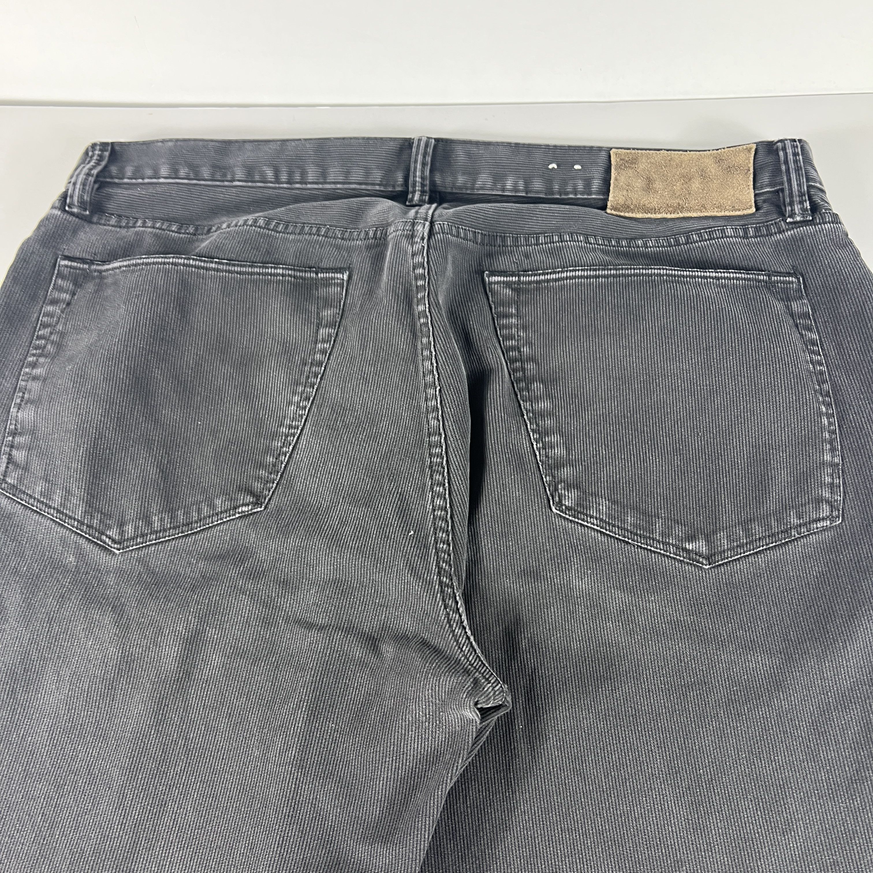 Todd Snyder Todd Snyder Corduroy Pants Slim Fit Baby Cord Black Faded Size US 34 / EU 50 - 15 Thumbnail