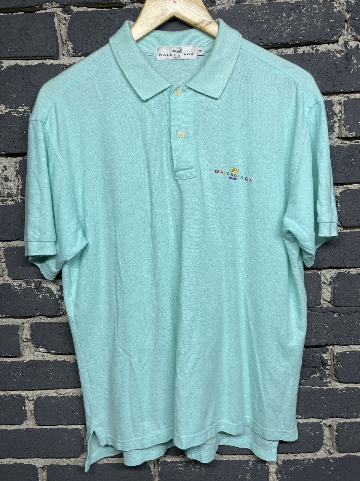 Balenciaga Balenciaga polo shirt Size US L / EU 52-54 / 3 - 2 Thumbnail