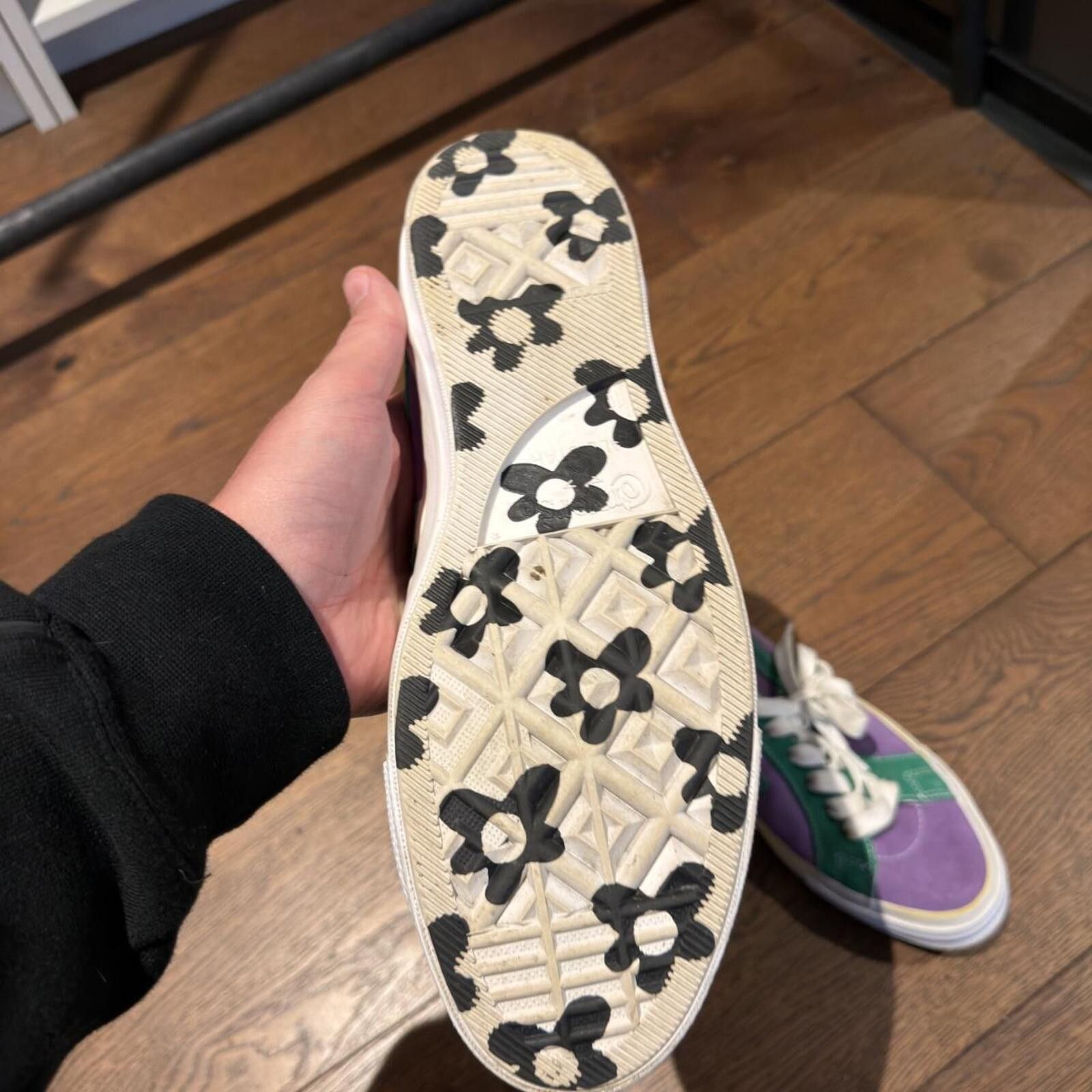 Converse Converse x Tyler The Creator Golf Le Fleur One Star Purple Size US 11 / EU 44 - 3 Thumbnail