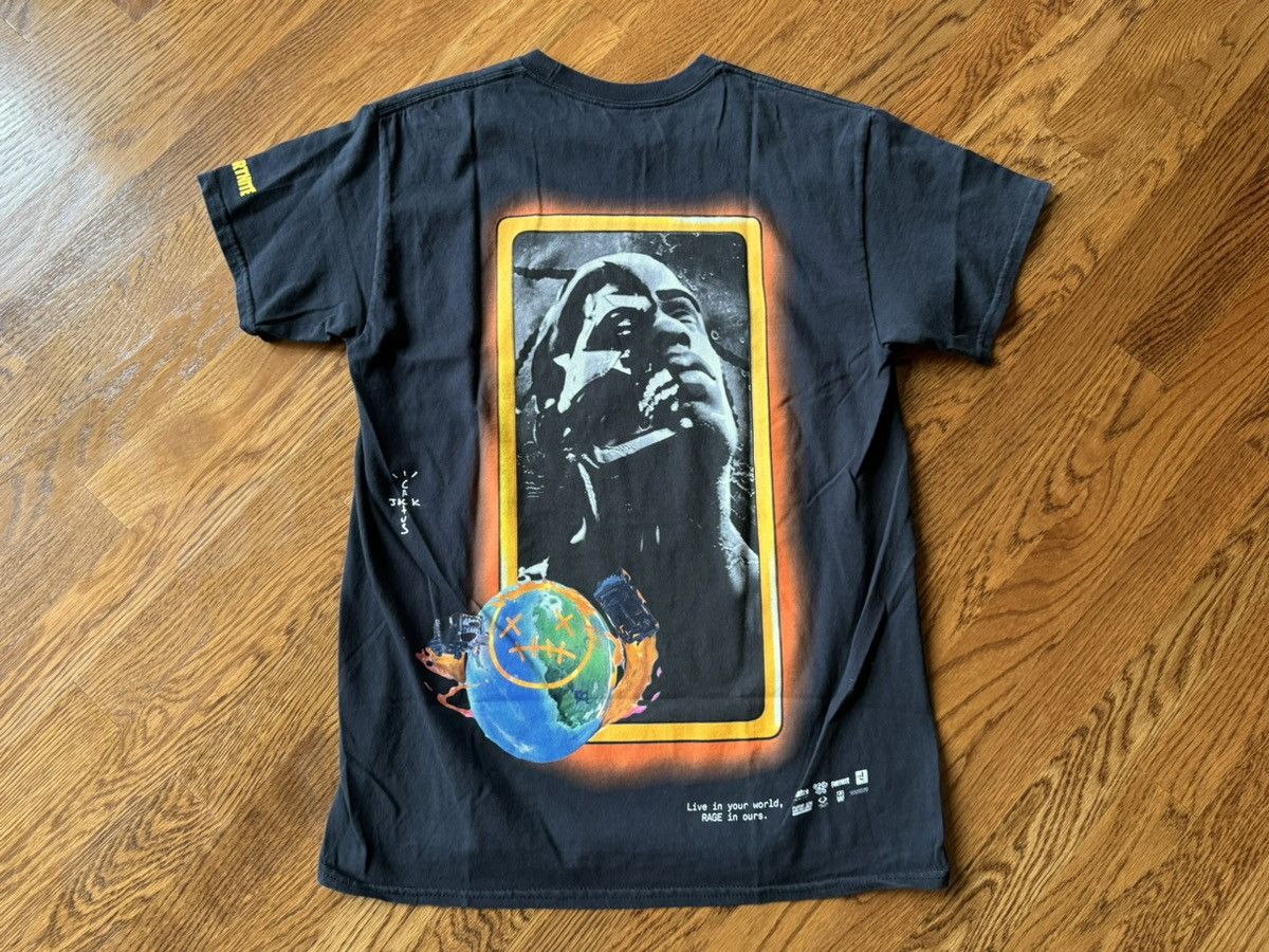 Travis Scott Small Fortnite Black Astro Portrait Shirt T-3500 Utopia Size US S / EU 44-46 / 1 - 1 Thumbnail