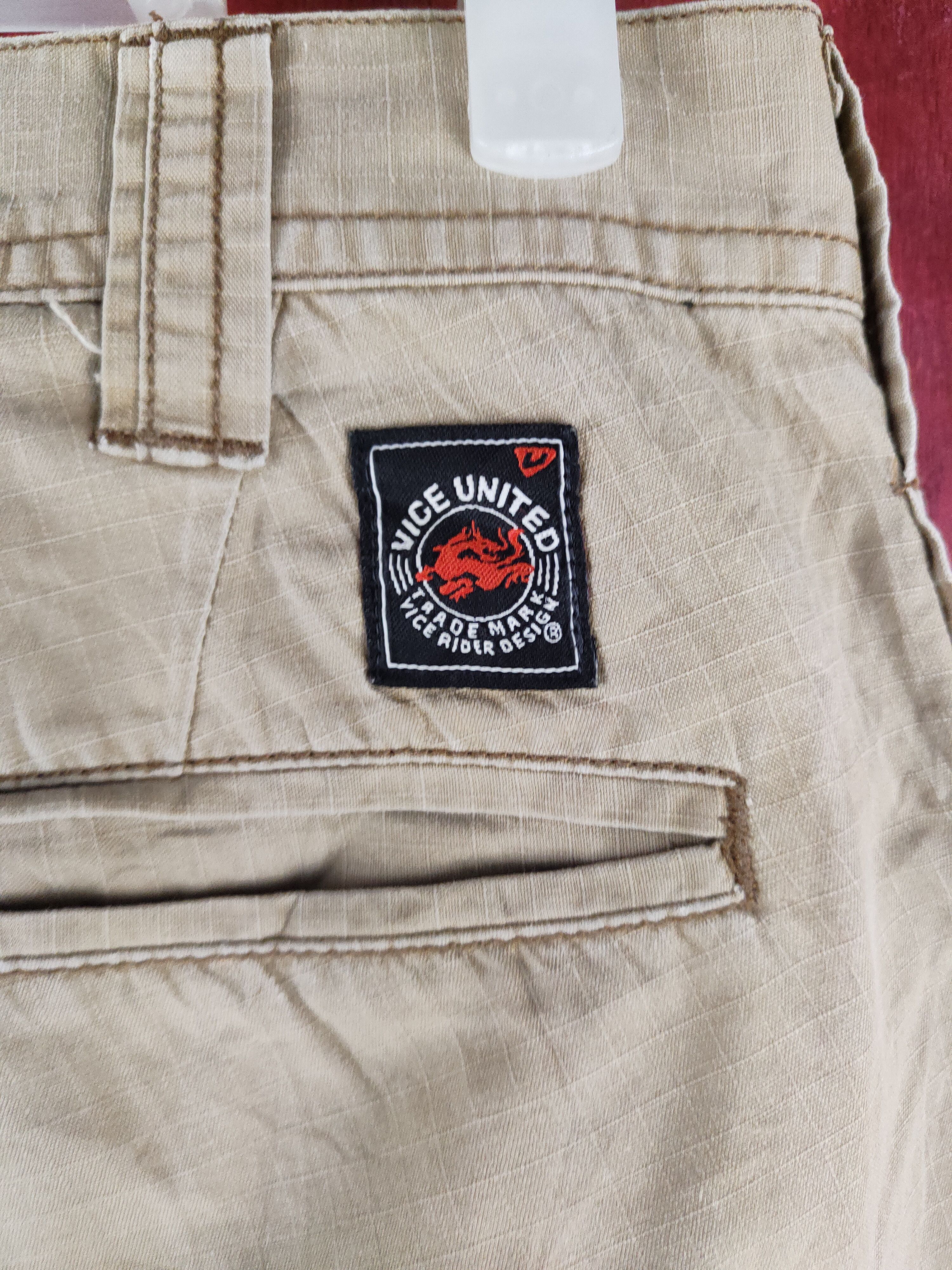 Japanese Brand Burtle Brown Multipocket Baggy Cargo Pants N#S21 Size US 30 / EU 46 - 11 Thumbnail