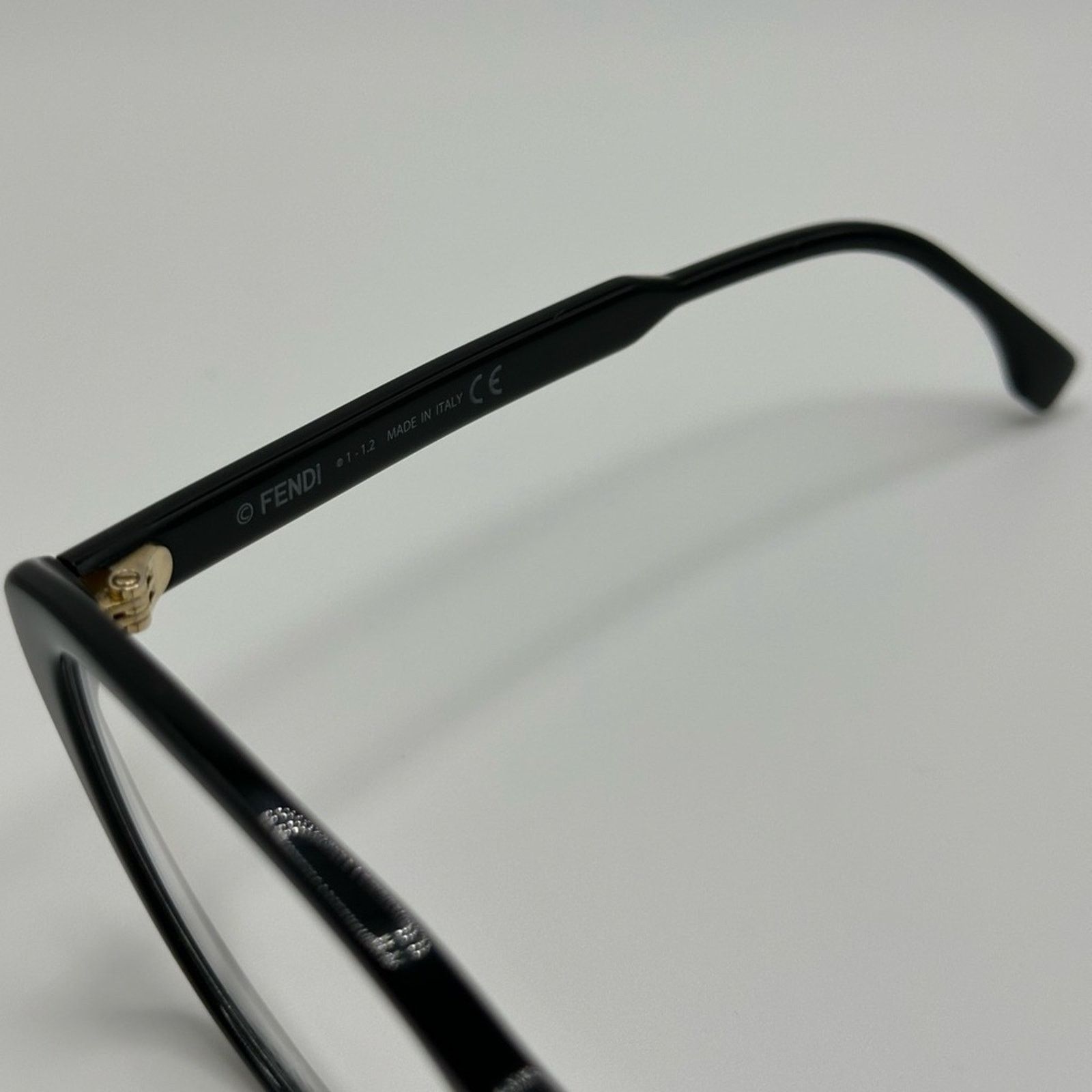 Fendi NEW FENDI Eyeglasses FE50014I 53001 Black Women Size ONE SIZE - 4 Thumbnail