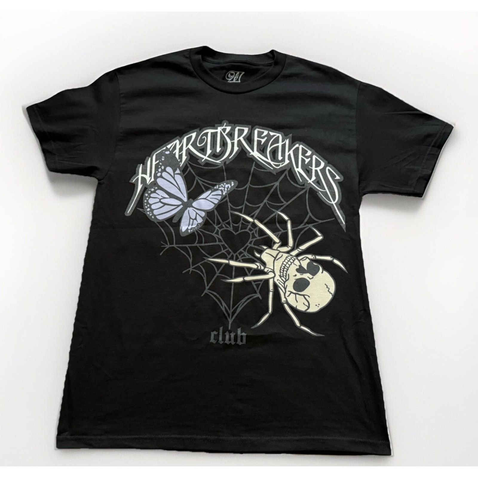 Other Brand New Heartbreakers Club Web Spider Skull Butterfly Tee Size US M / EU 48-50 / 2 - 1 Thumbnail
