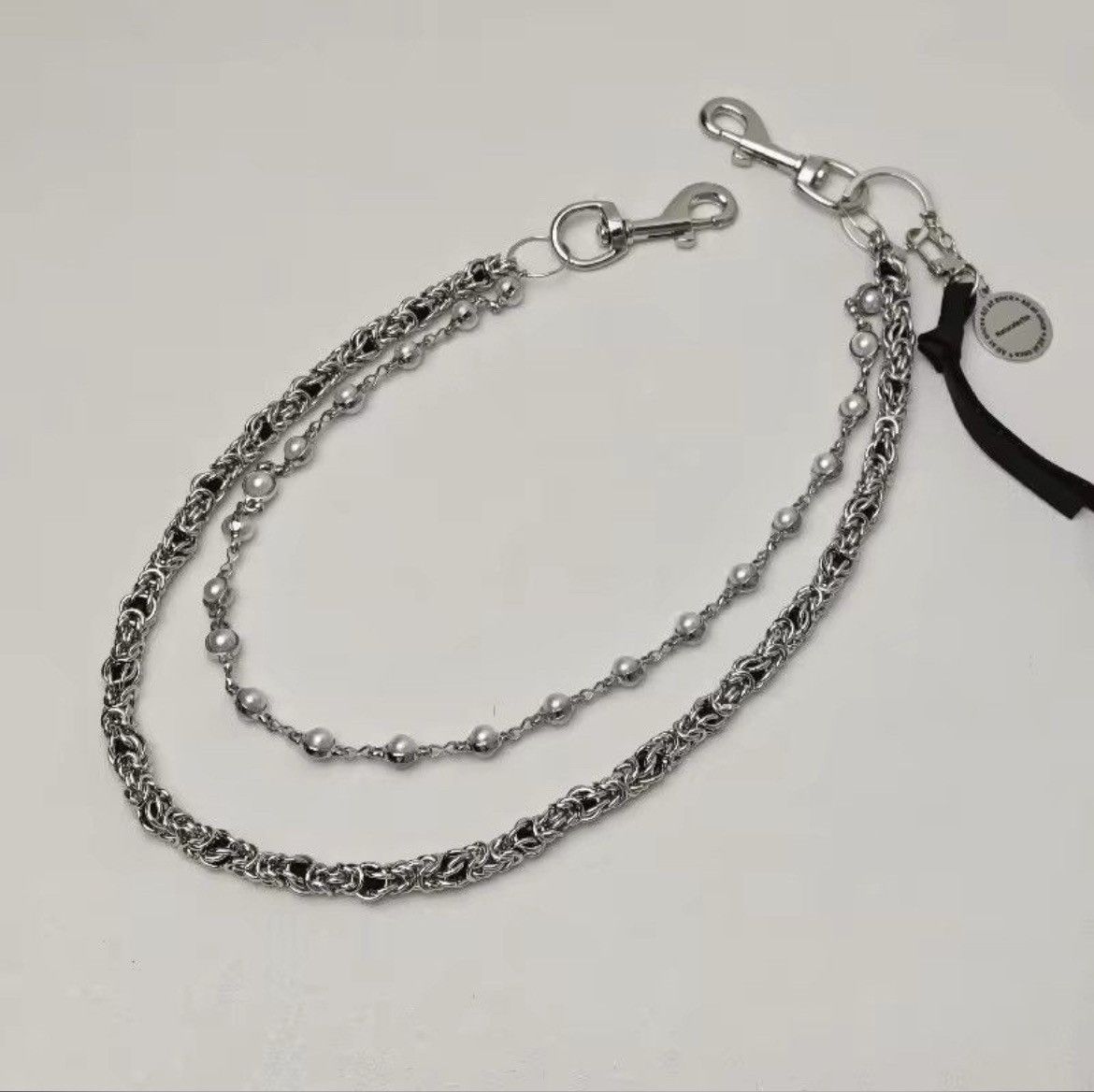 Japanese Brand × Jewelry 2 Layer Natural Echo Pearled Wallet Chain Size ONE SIZE - 6 Thumbnail