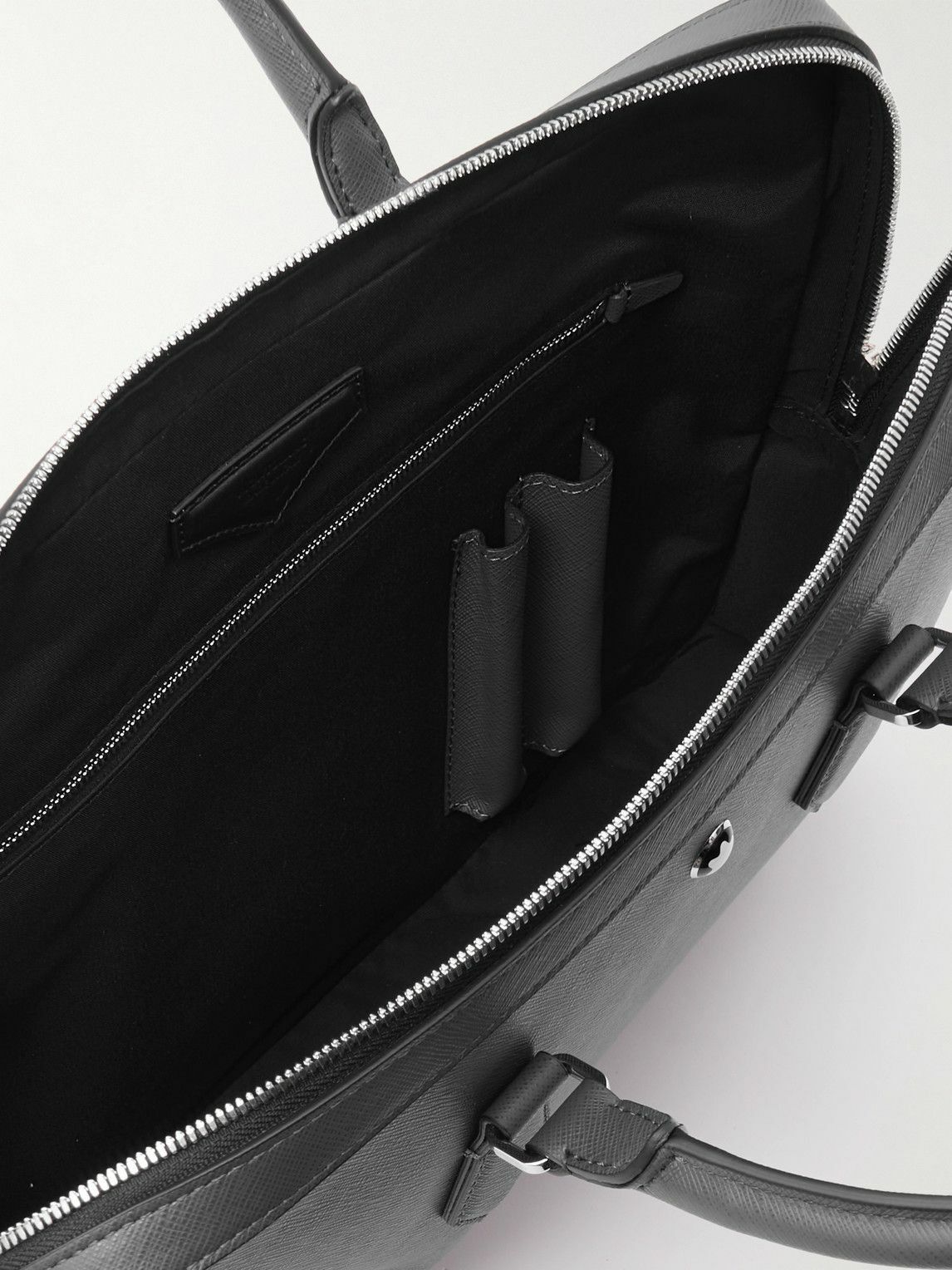 Salvatore Ferragamo o1s1rm0924 Size: OS / Leather Briefcase Bag in Black Size ONE SIZE - 3 Thumbnail