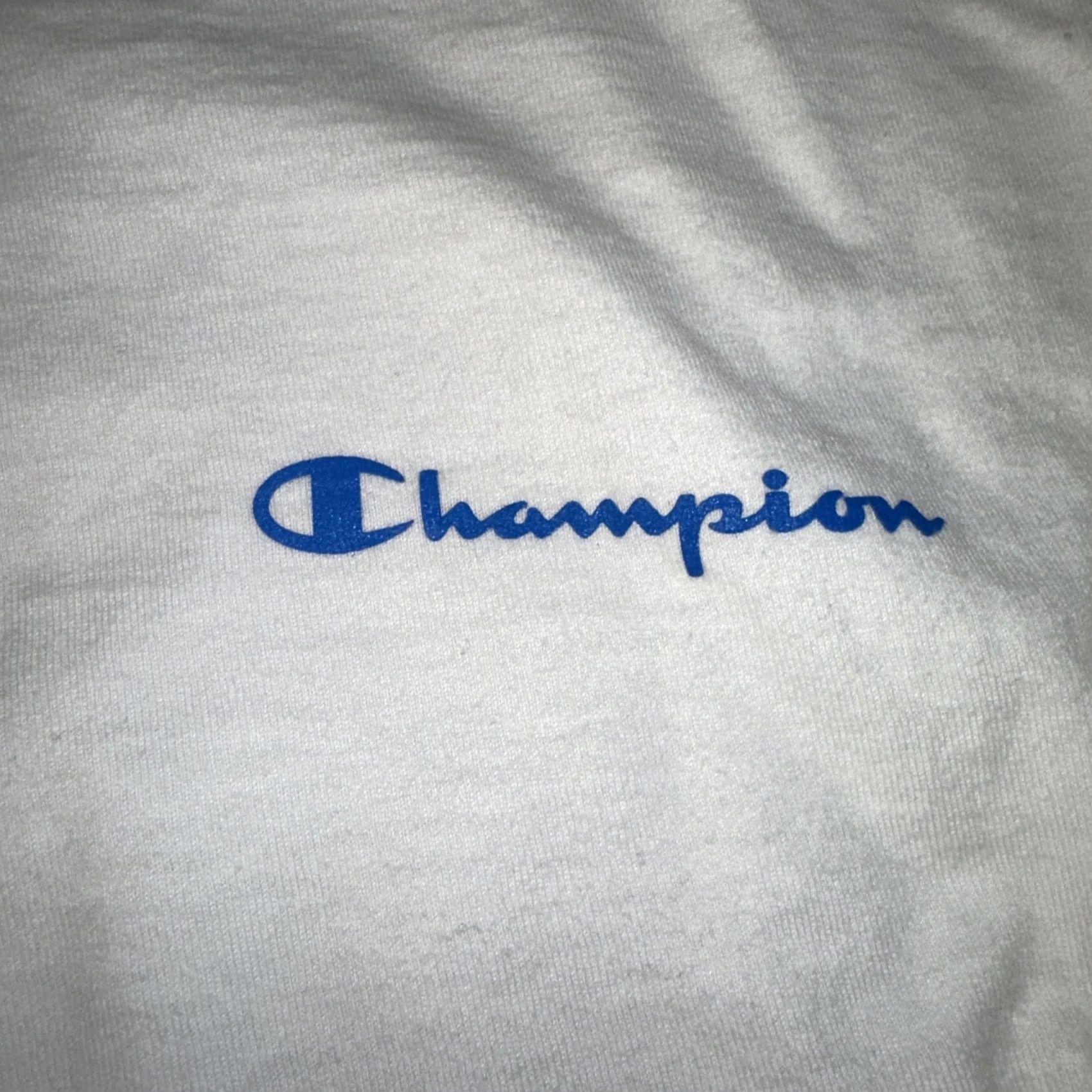 Champion VINTAGE? Men’s Champion Long Sleeve TShirt Shirt Mens White S Small White Champion logo Size US S / EU 44-46 / 1 - 5 Thumbnail