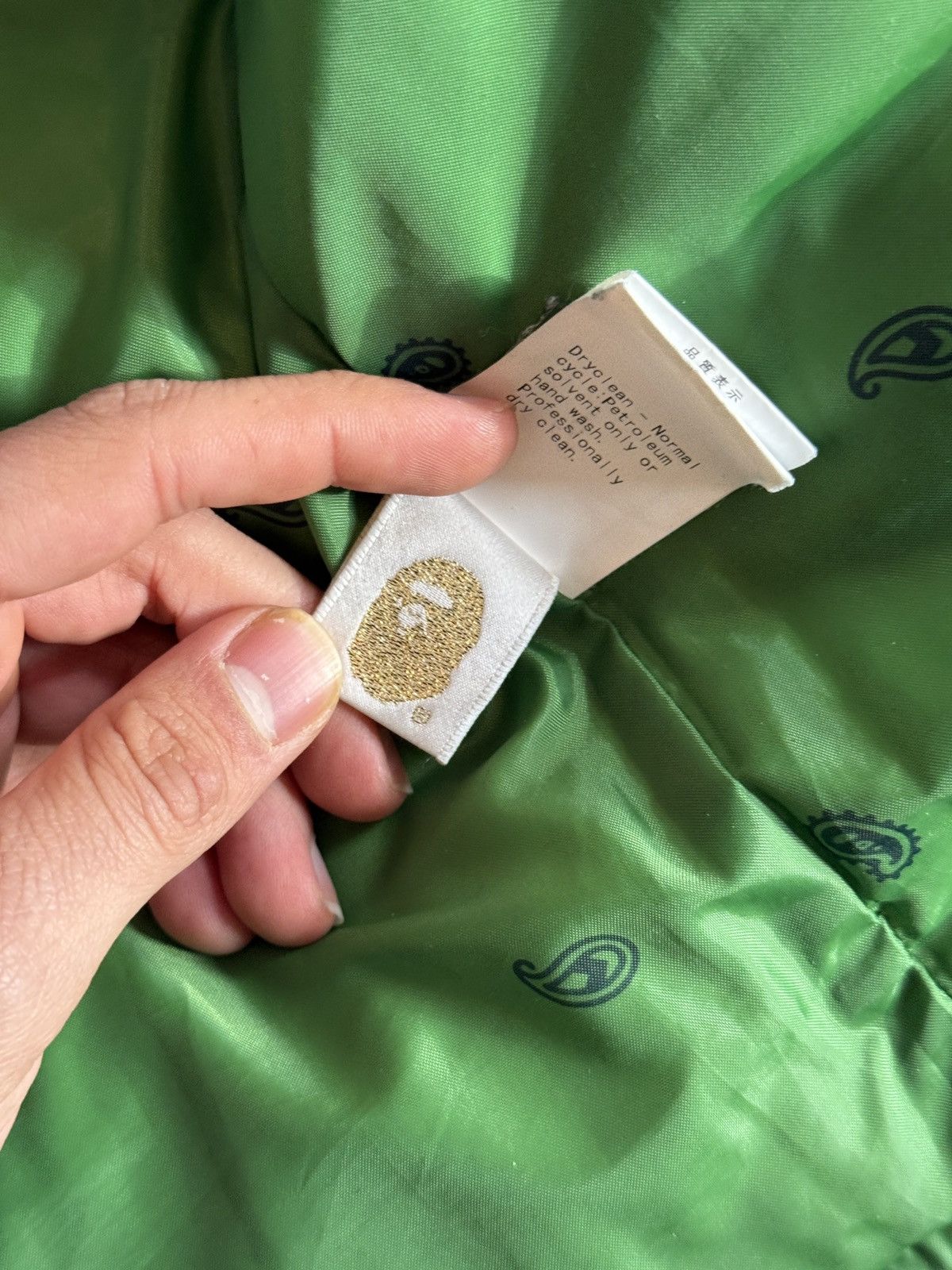 Bape Bape Harris Tweed Down Jacket Size US M / EU 48-50 / 2 - 7 Thumbnail