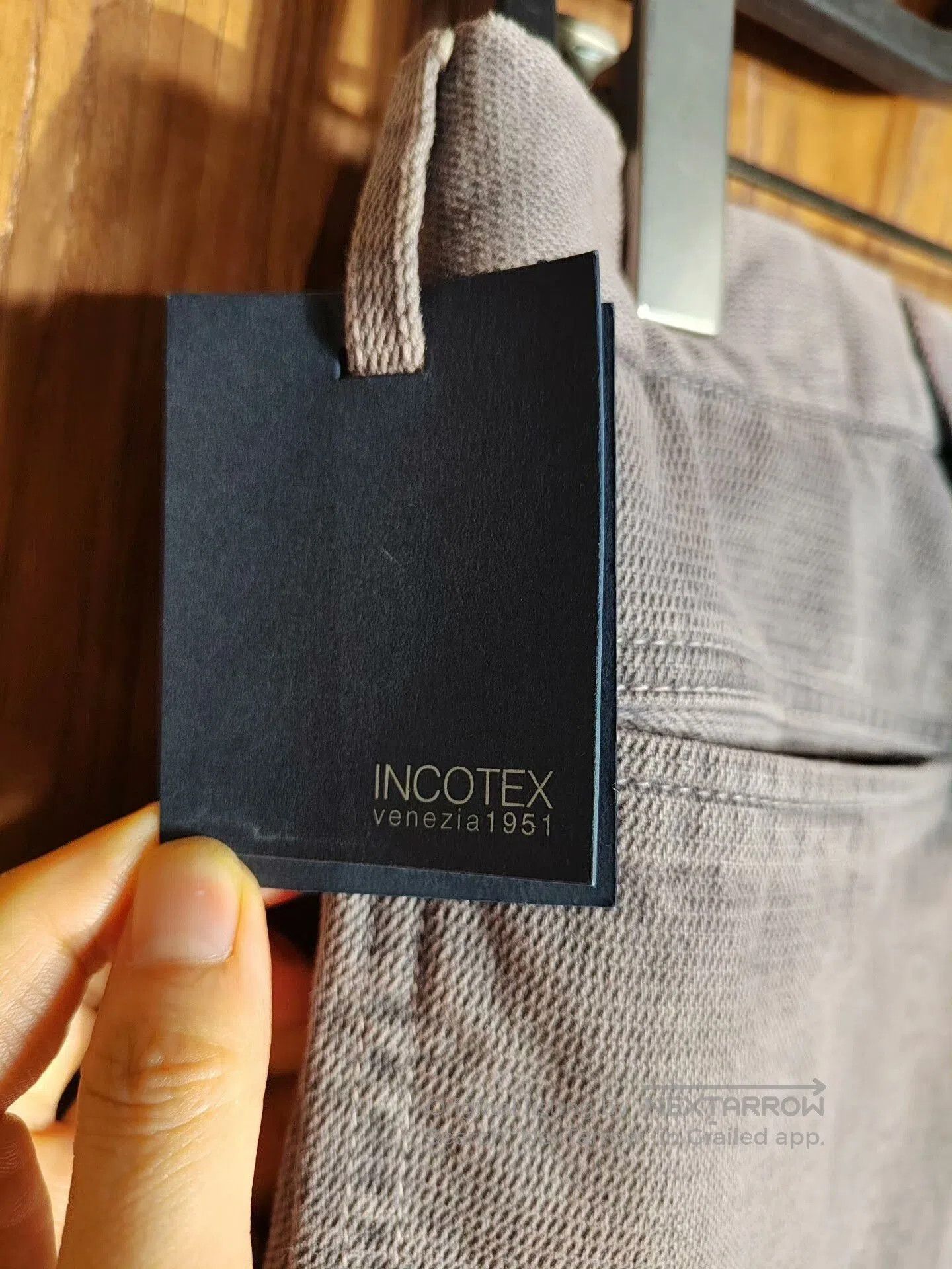 Incotex INCOTEX Casual Pants in Gray. Size US 30 / EU 46 - 2 Thumbnail