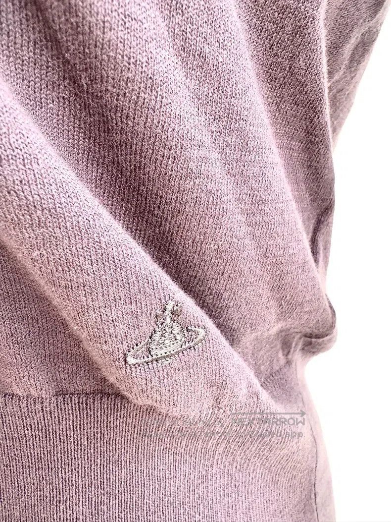 Vivienne Westwood Vivienne Westwood Purple Taro Bow Knit Sweater Size M / US 6-8 / IT 42-44 - 5 Thumbnail