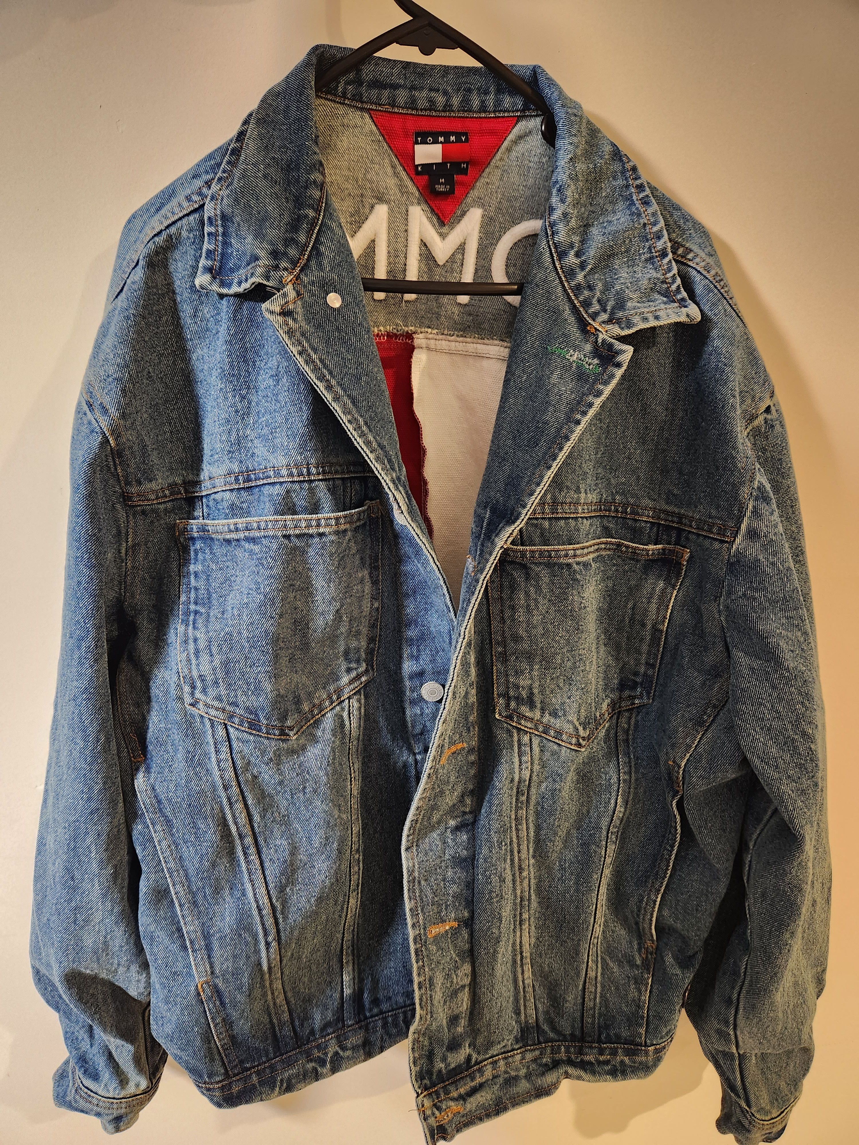 Kith × Tommy Hilfiger Tommy hilfiger kith denim jean jacket mens sz M 120cm coat Size US M / EU 48-50 / 2 - 2 Thumbnail
