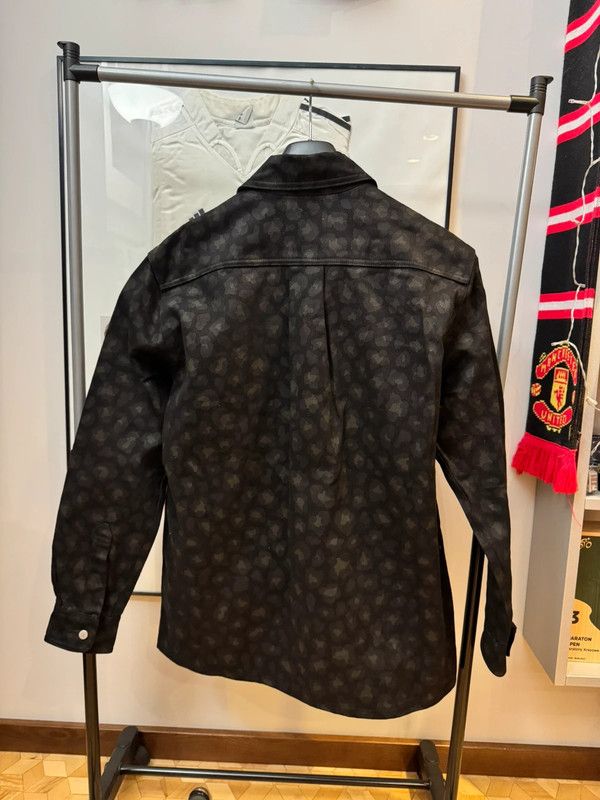 Fiorucci Fiorucci Leopard Denim Print Western Black Jacket S Size US S / EU 44-46 / 1 - 2 Thumbnail