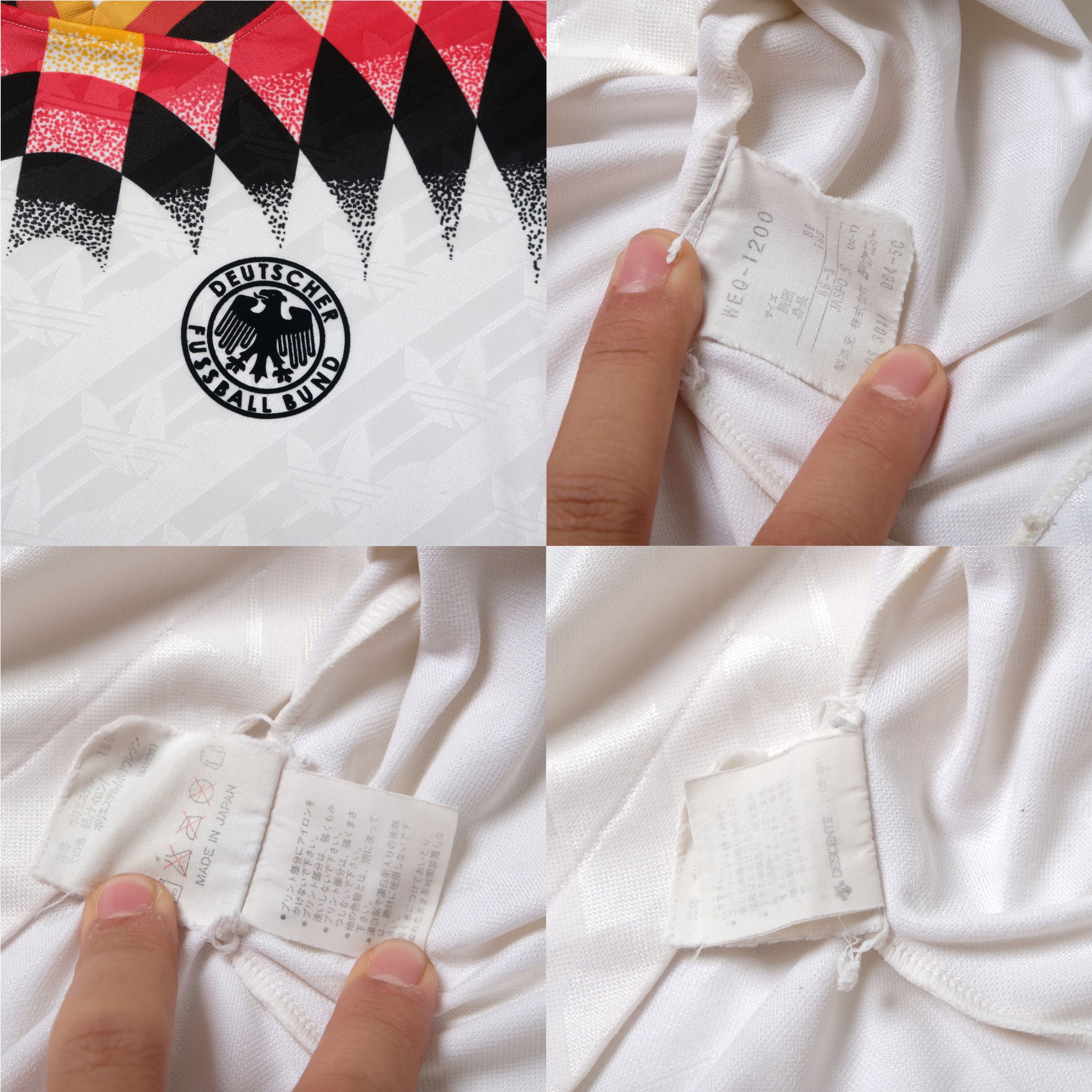 Adidas 1994/96 Germany Home Shirt Adidas (M) Size US M / EU 48-50 / 2 - 5 Thumbnail