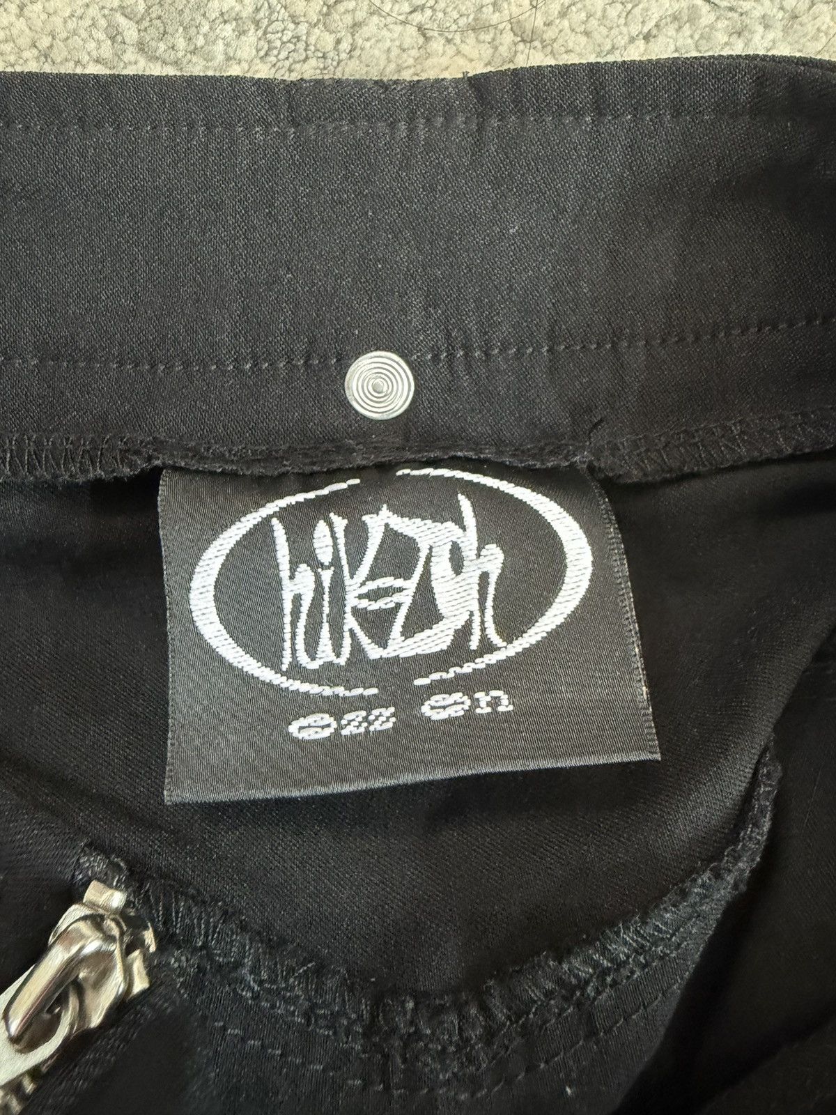 Japanese Brand Ozz On - Corset Lace Up Cross Skirt Size 26" / US 2 / IT 38 - 9 Thumbnail