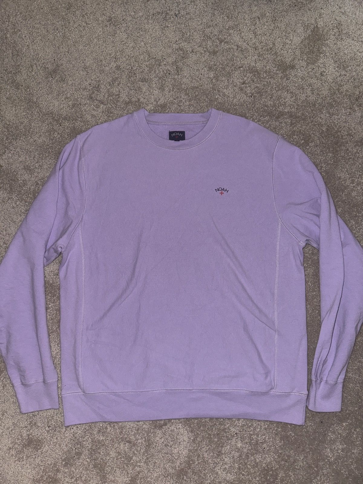 Noah Noah Purple Small Logo Sweatshirt Size US XL / EU 56 / 4 - 1 Thumbnail