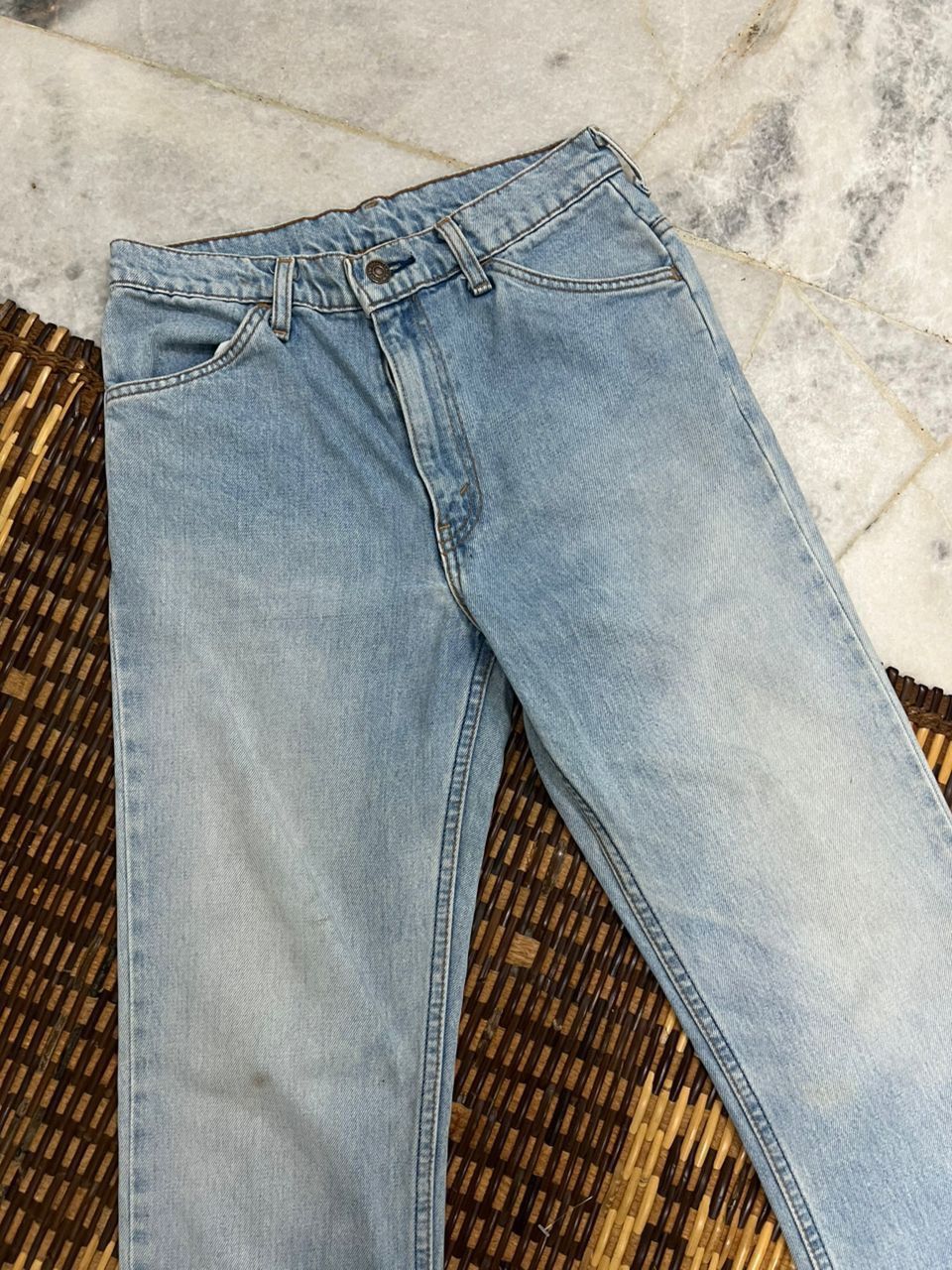 Vintage Levis 646 bell bottom light Blue