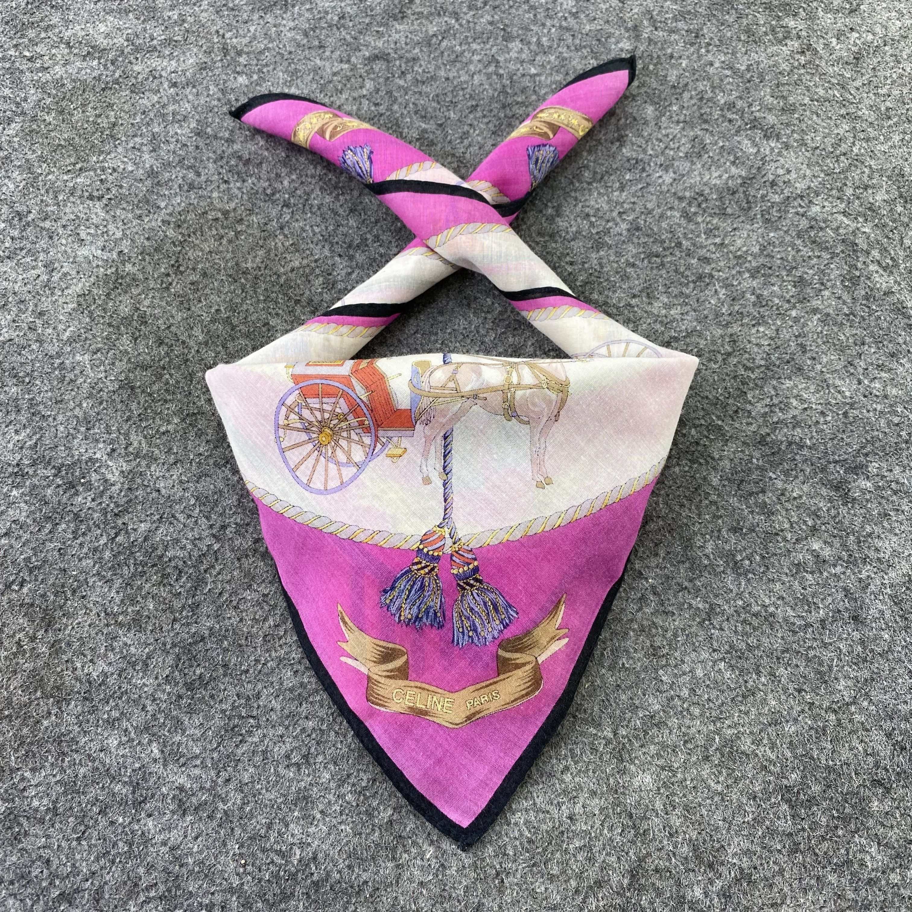 Celine Celine Hanadkerchief / Bandana / Neckerchief-B739 Size ONE SIZE - 2 Thumbnail