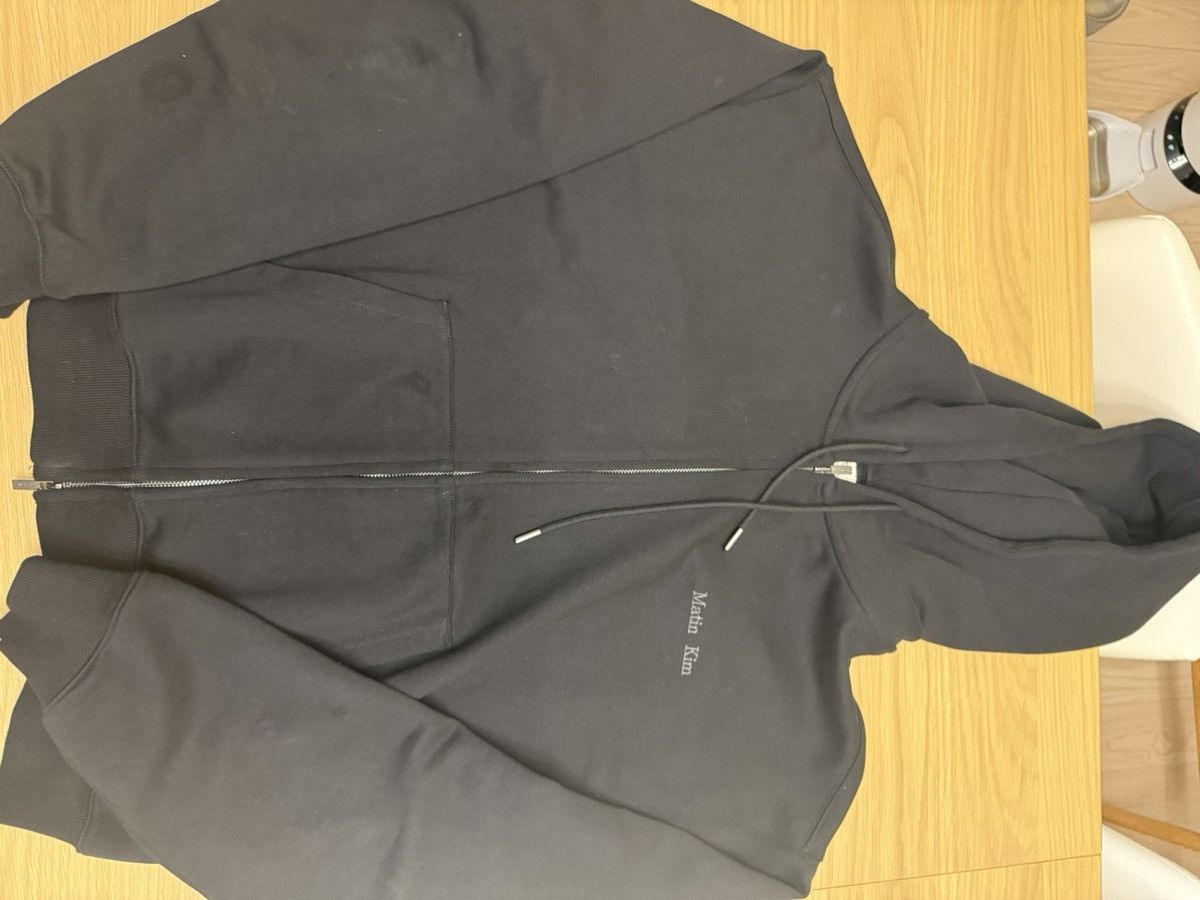 Matin Kim MATIN KIM “ROUGH @UNDERCAMP” Zip Hoodie – Black Size US XL / EU 56 / 4 - 2 Thumbnail