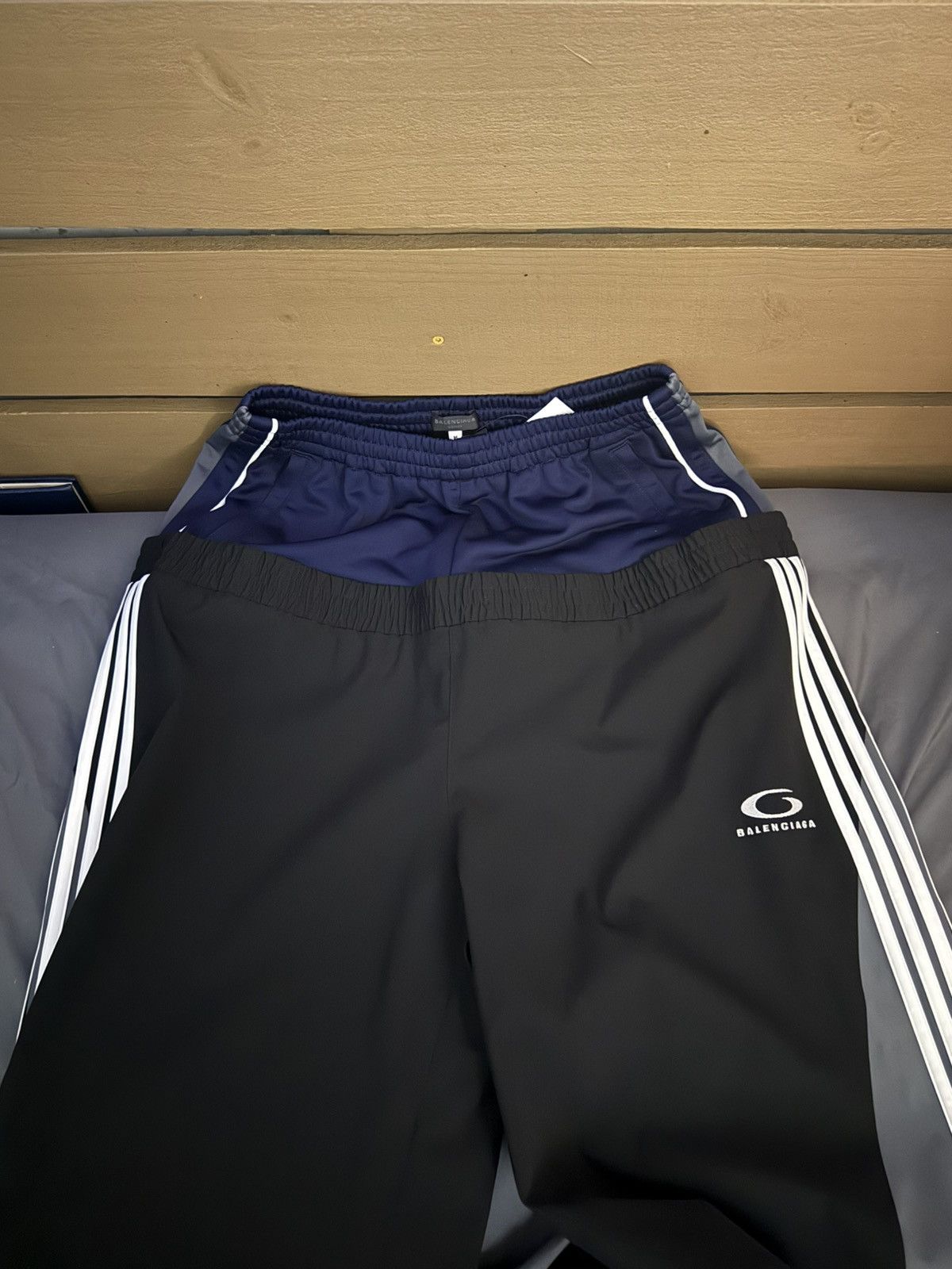 Balenciaga Balenciaga Double waisted track pants size M Size US 32 / EU 48 - 8 Thumbnail