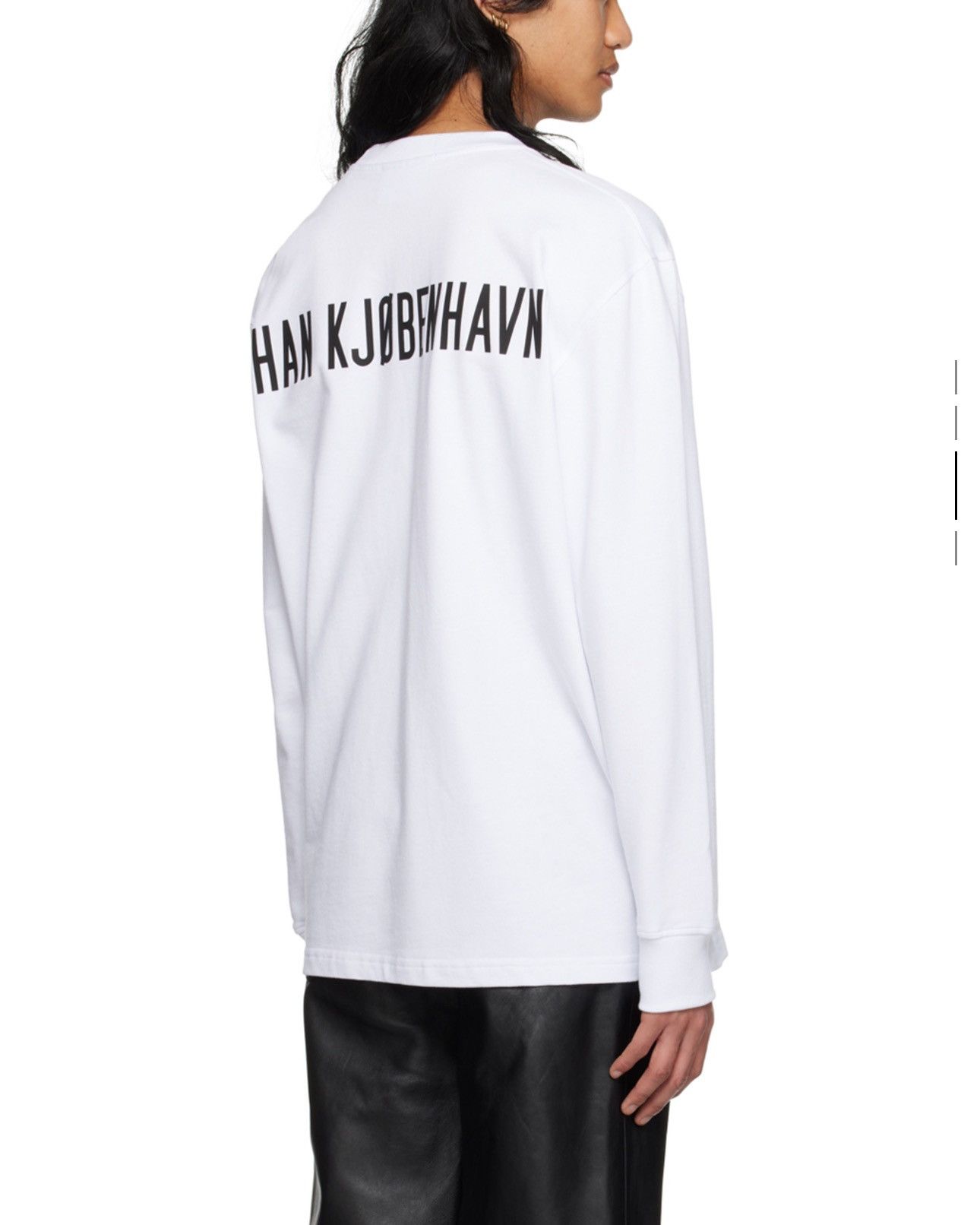 Han Kjobenhavn Han kjobenhavn SSENSE exclusive white long sleeve T-shirt Size US S / EU 44-46 / 1 - 6 Thumbnail