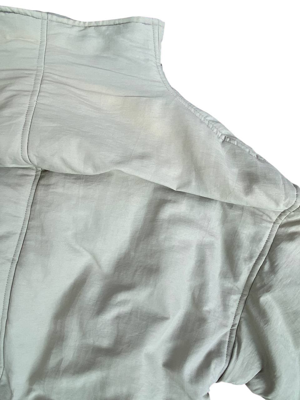 Emporio Armani 1990’s Armani Metallic Closures Quilted Beige Long Coat Size US L / EU 52-54 / 3 - 11 Thumbnail