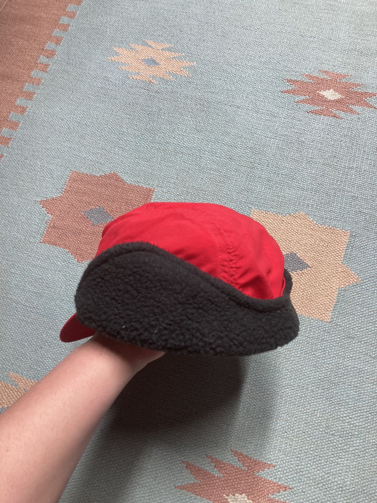 Goretex × Vintage Cabelas fleece lined trapper hat Gore Tex ear flap hunting M Size ONE SIZE - 5 Thumbnail