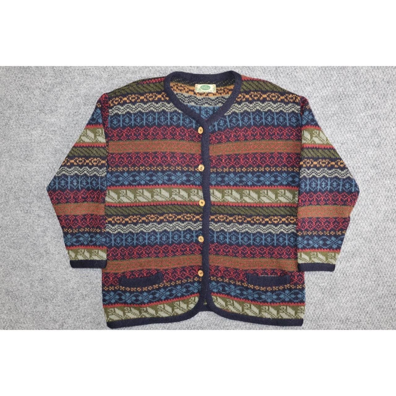 Vintage Vintage Icewear Wool Cardigan Sweater Wood Button Size M Size US M / EU 48-50 / 2 - 1 Thumbnail