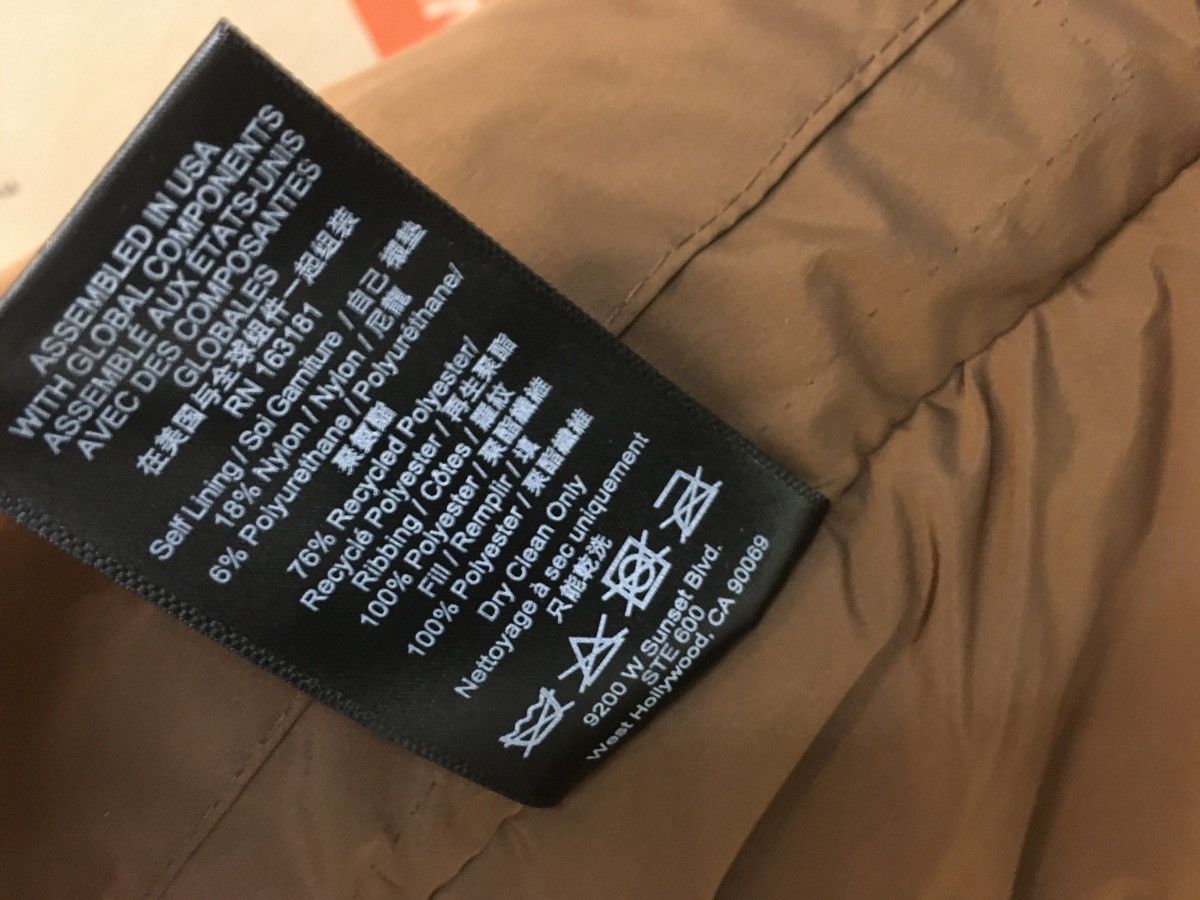 Designer × Rhude Designer Rhude Brown Puffer Jacket Size US XS / EU 42 / 0 - 11 Thumbnail