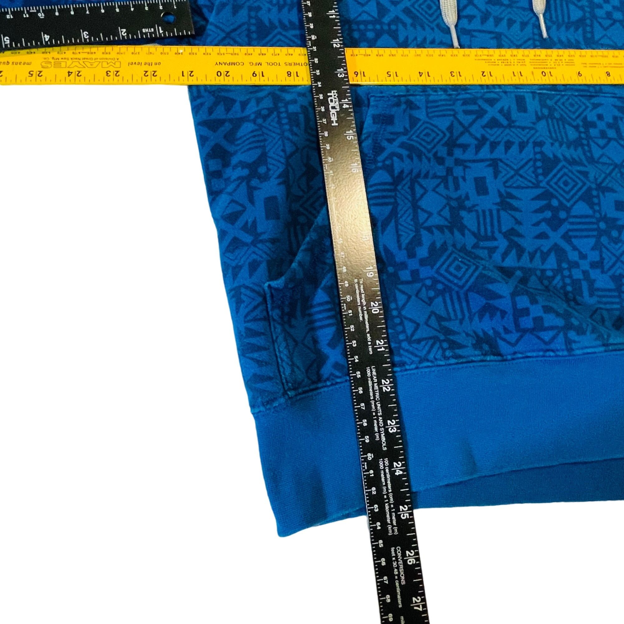 Other Xersion Blue Patterned Hoodie Sweatshirt S Men’s Small Size US S / EU 44-46 / 1 - 3 Thumbnail