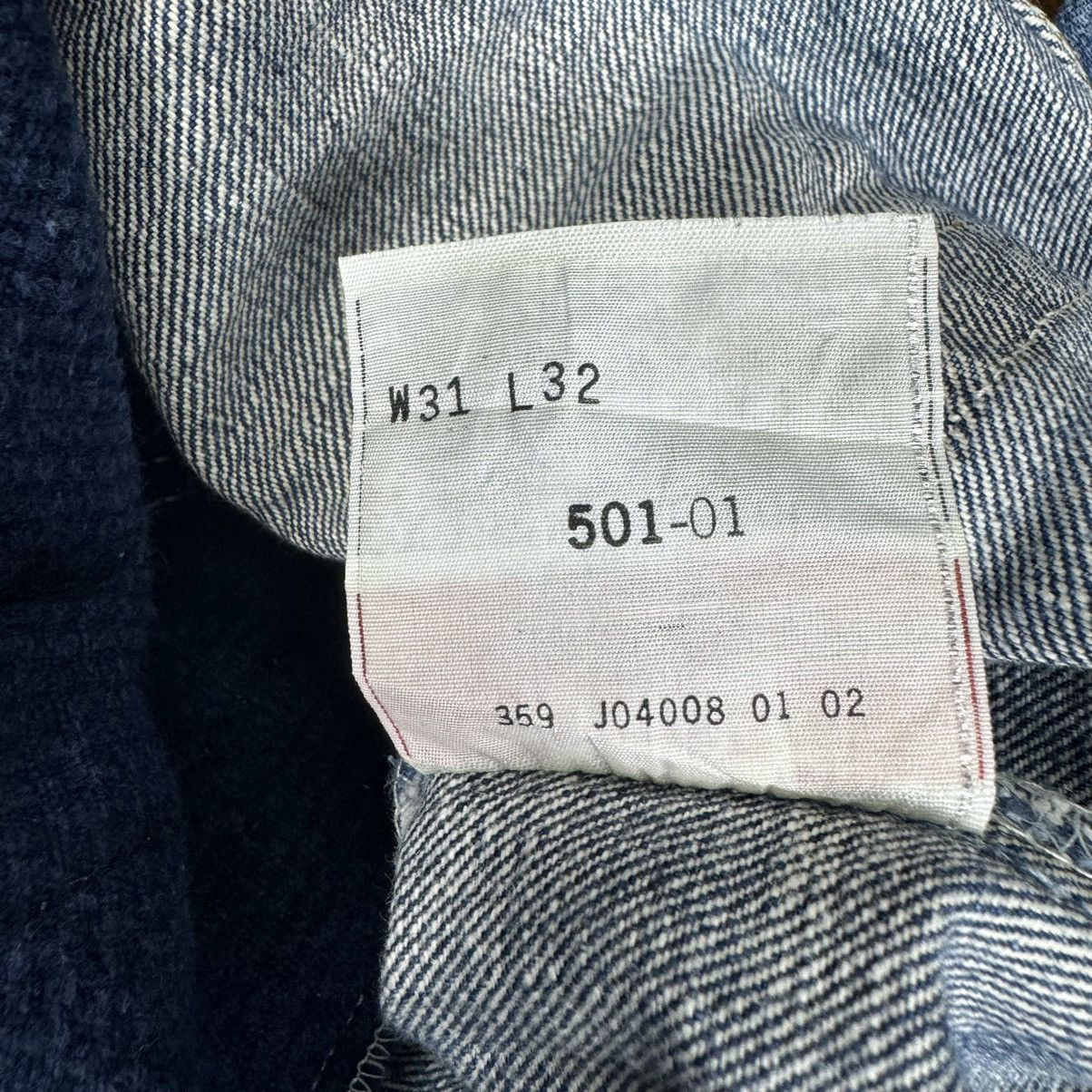 Levi's ☀️LEVI’S 501 BUTTON DISTRESSED DENIM JEANS PANTS Size US 30 / EU 46 - 9 Thumbnail