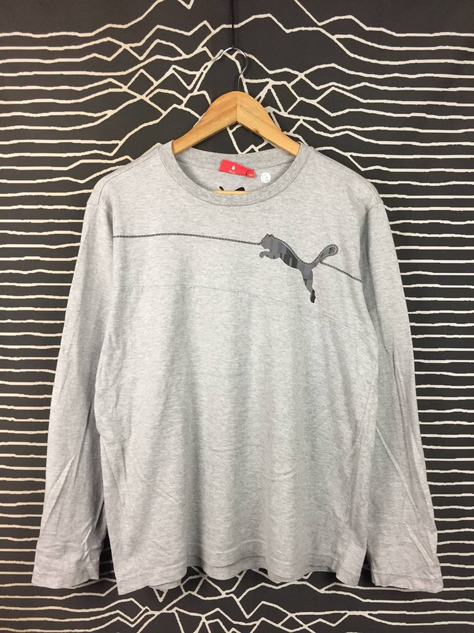 Puma Puma Big Logo Long Sleeve Graphic Tee Size L Size US L / EU 52-54 / 3 - 1 Thumbnail