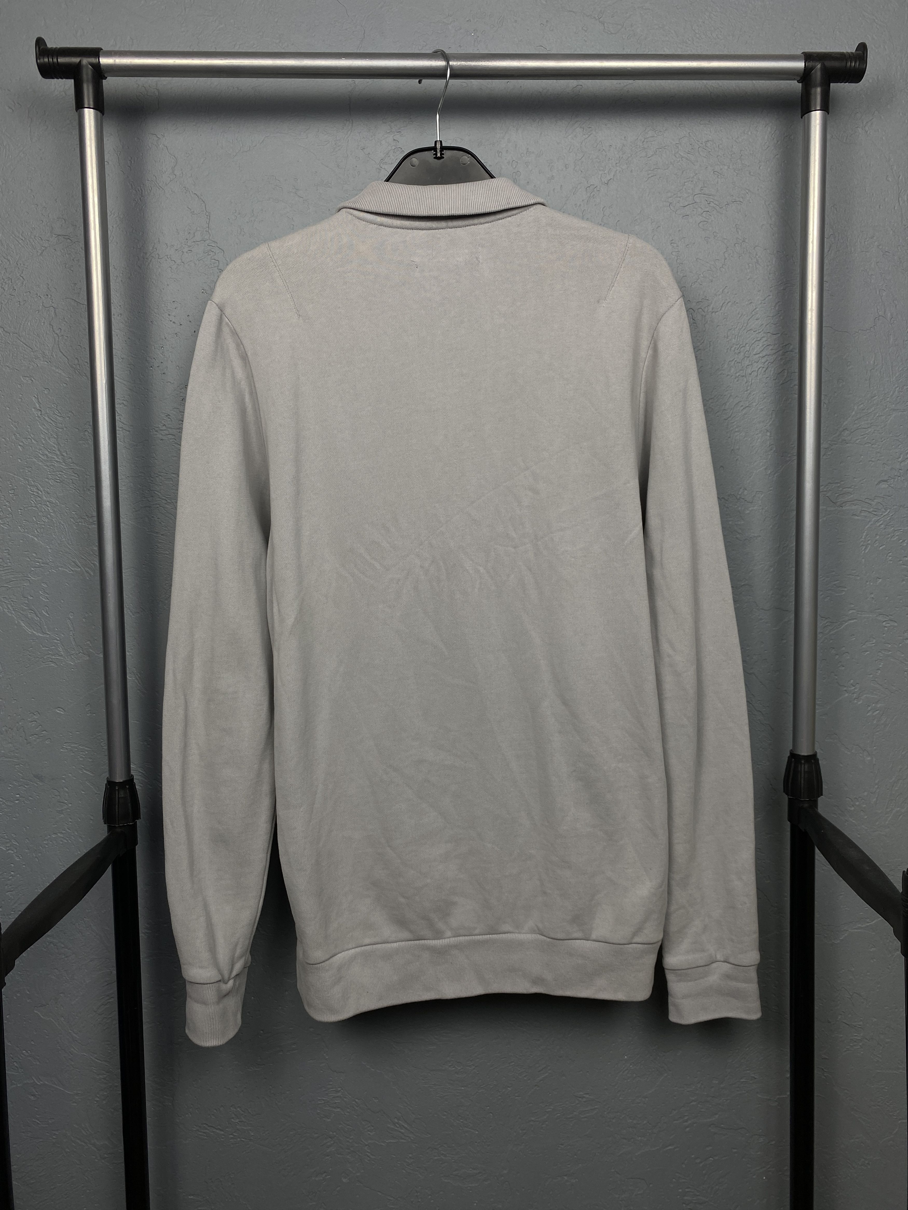 Allsaints × Vintage Allsaints Mens Quarter 1\4 Half Zip Raven Sweatshirt Size US XS / EU 42 / 0 - 7 Thumbnail