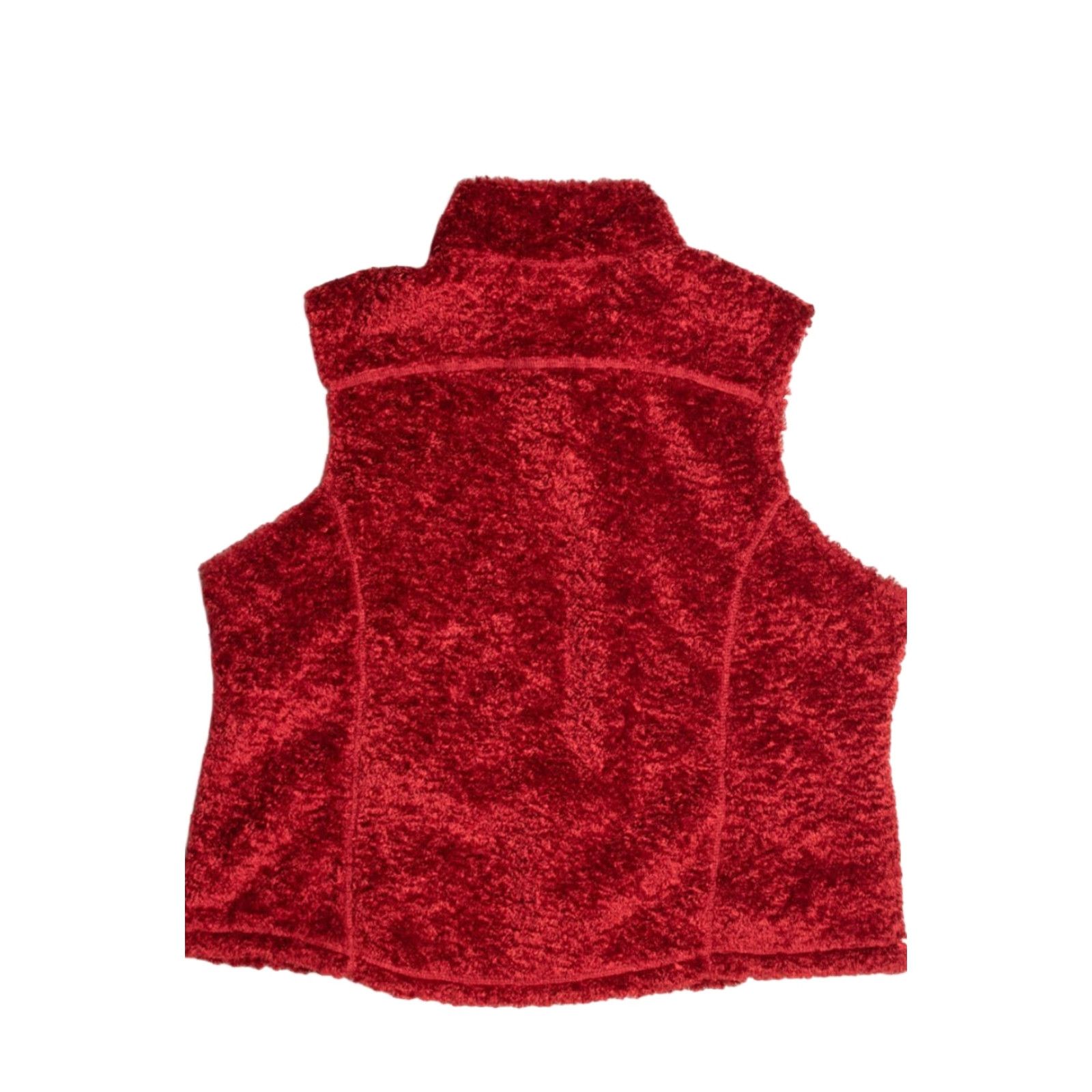 Vintage VINTAGE L.L. Bean Vest X-Large Red Fleece Sherpa Polyester Wool? Size US XL / EU 56 / 4 - 2 Thumbnail