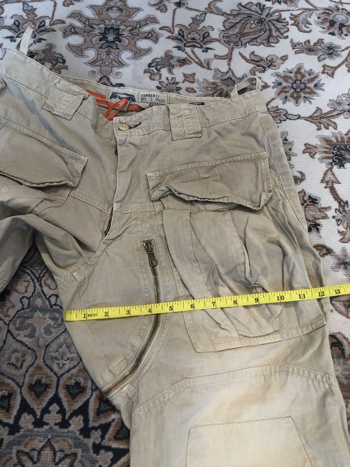 Mason's Rare masons tactical cargo pants Size US 32 / EU 48 - 21 Thumbnail