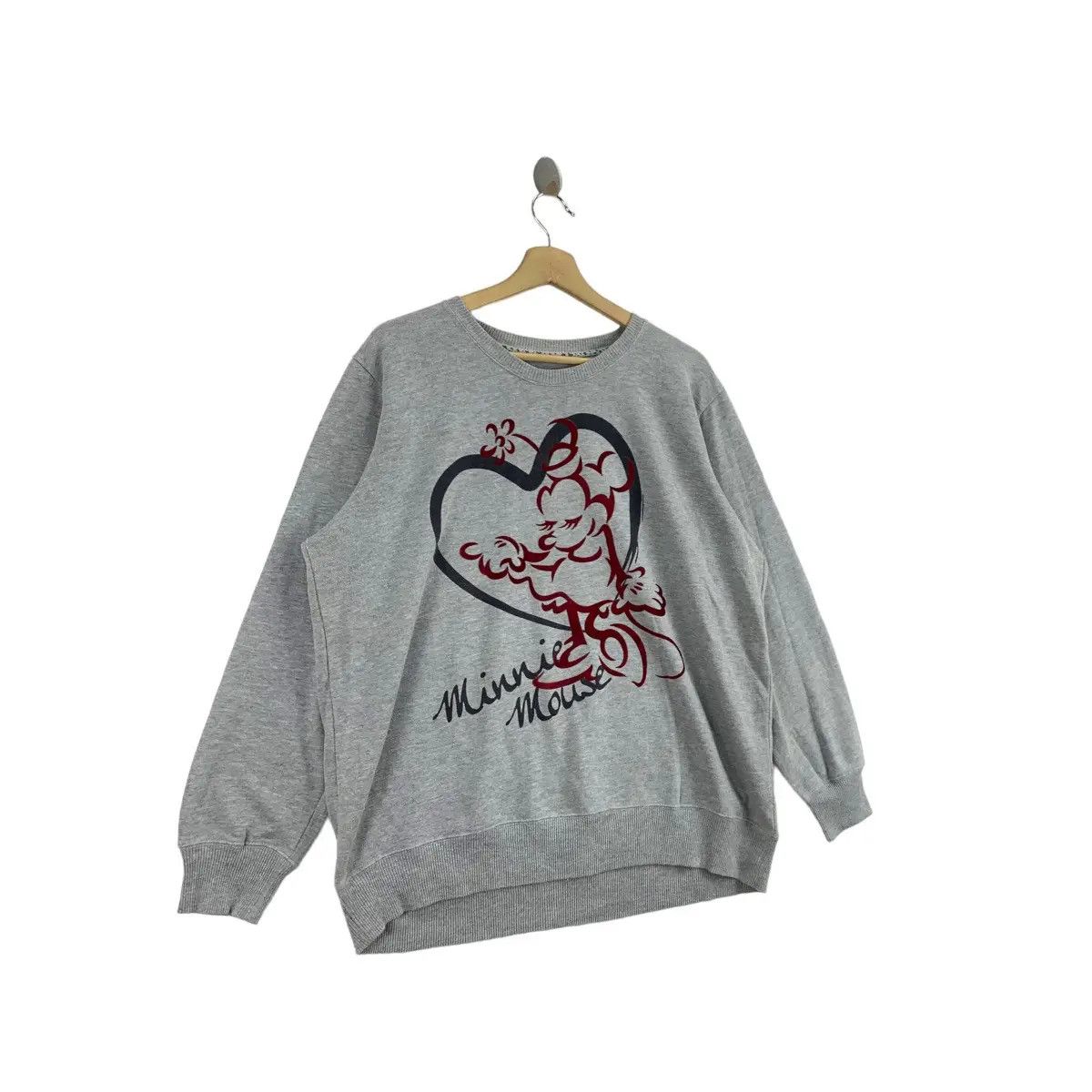 Disney Vintage DISNEY MINNIE MOUSE Pure Love Dancing Sweatshirt Size 3XL / US 20-22 - 3 Thumbnail