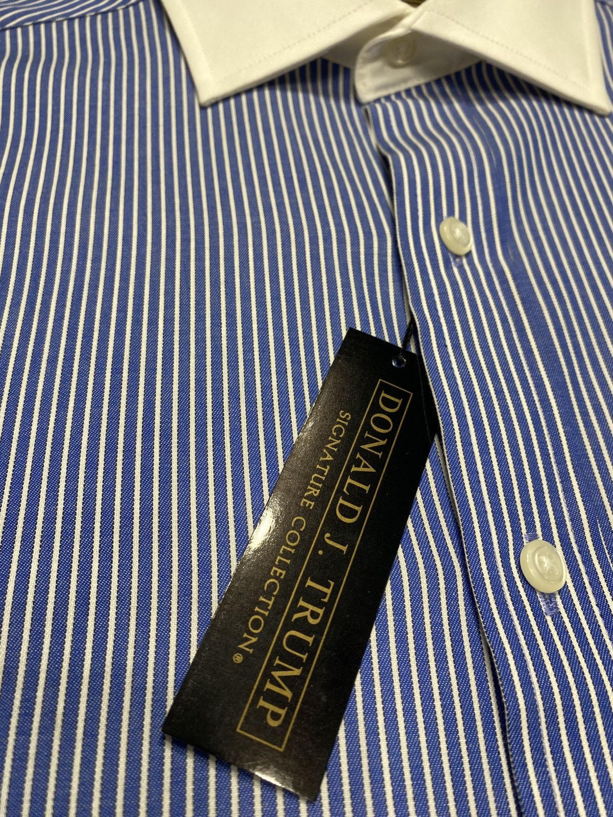 Donald Trump 90’s Vintage Donald J. Trump Signature Collection Button Up Size US L / EU 52-54 / 3 - 2 Thumbnail