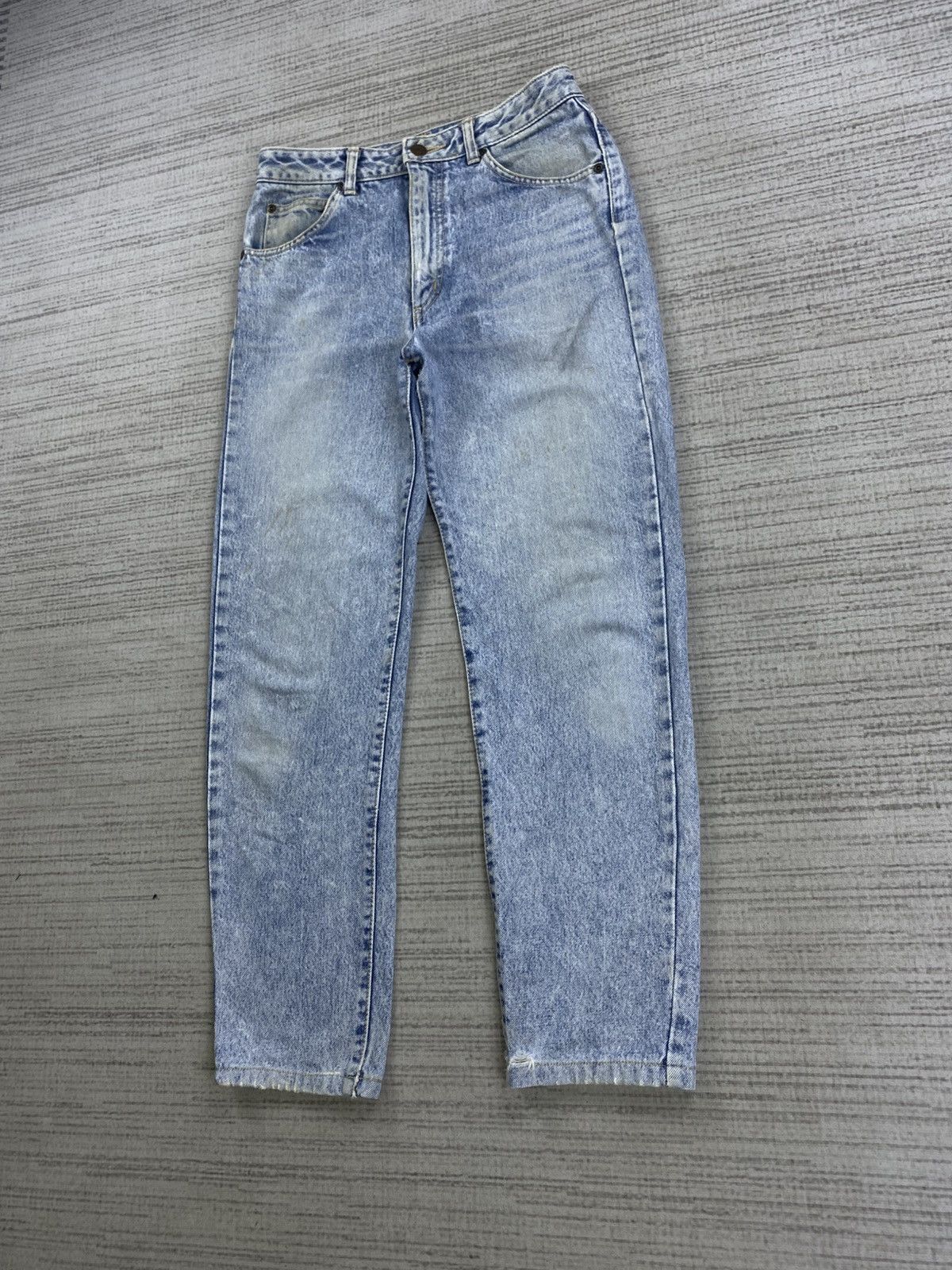 Edwin × Japanese Brand × Vintage Vintage 90s Edwin Japan Wash Blue Denim Jeans Size US 27 - 4 Thumbnail