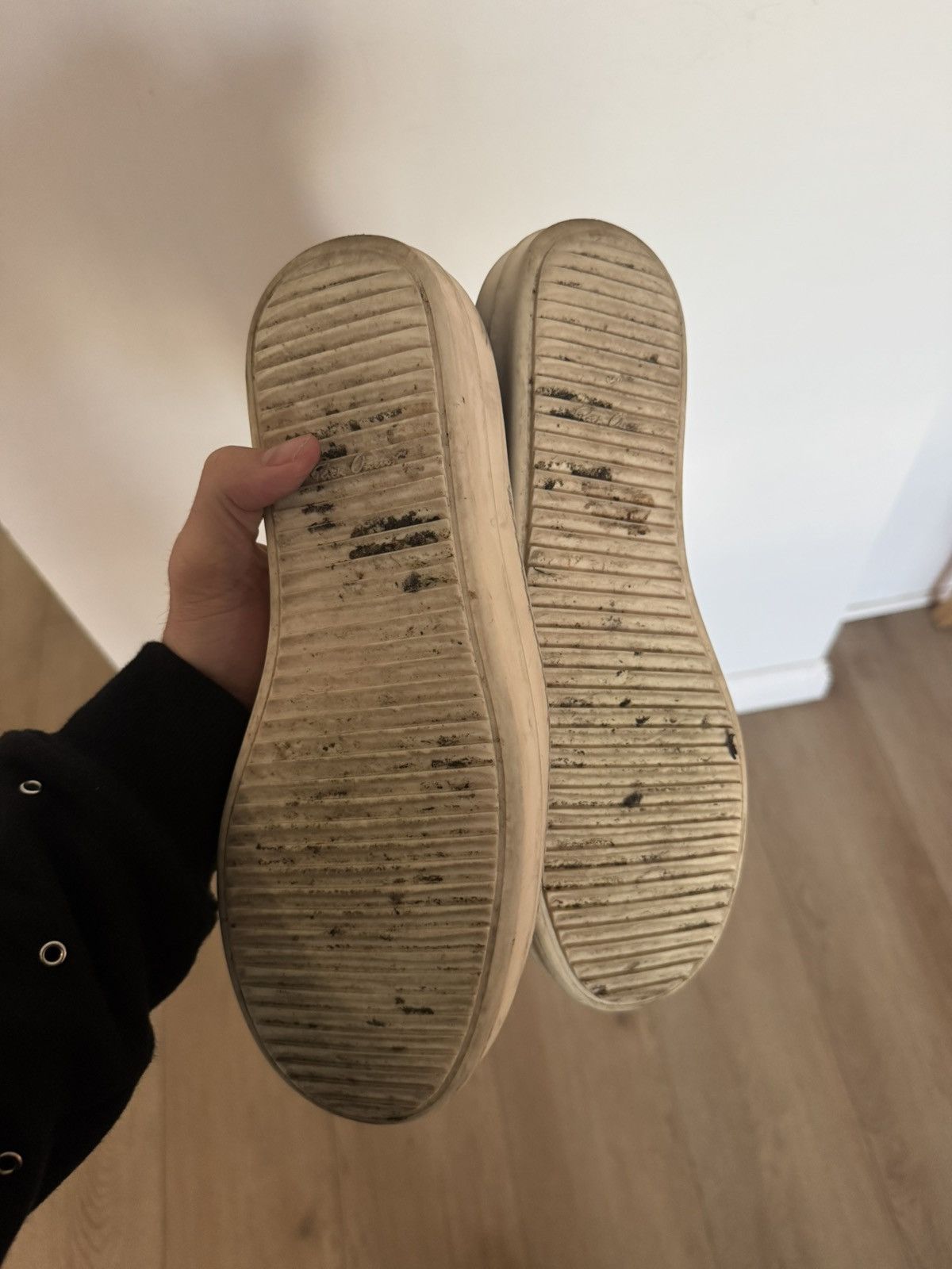 Rick Owens Blistered Lamb sock ramones Size US 11 / EU 44 - 5 Thumbnail