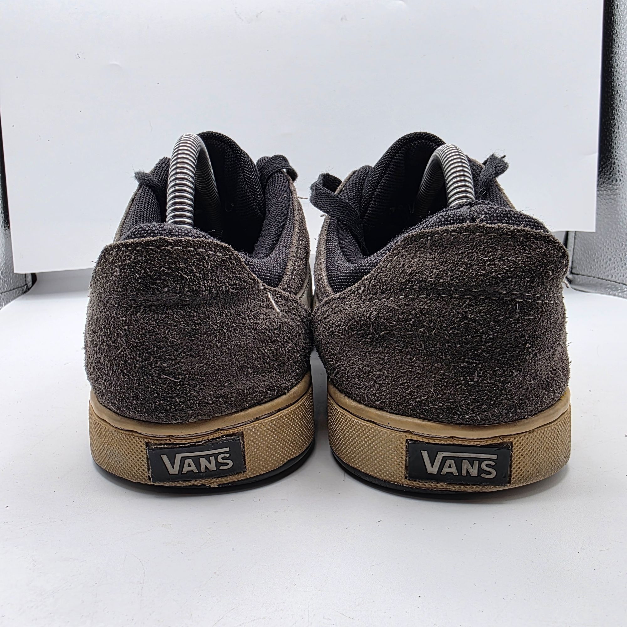 Vans Vans Skate Shoes Mens 9.5 Black Sneakers Casual Low Top Sued Size US 9.5 / EU 42-43 - 4 Thumbnail