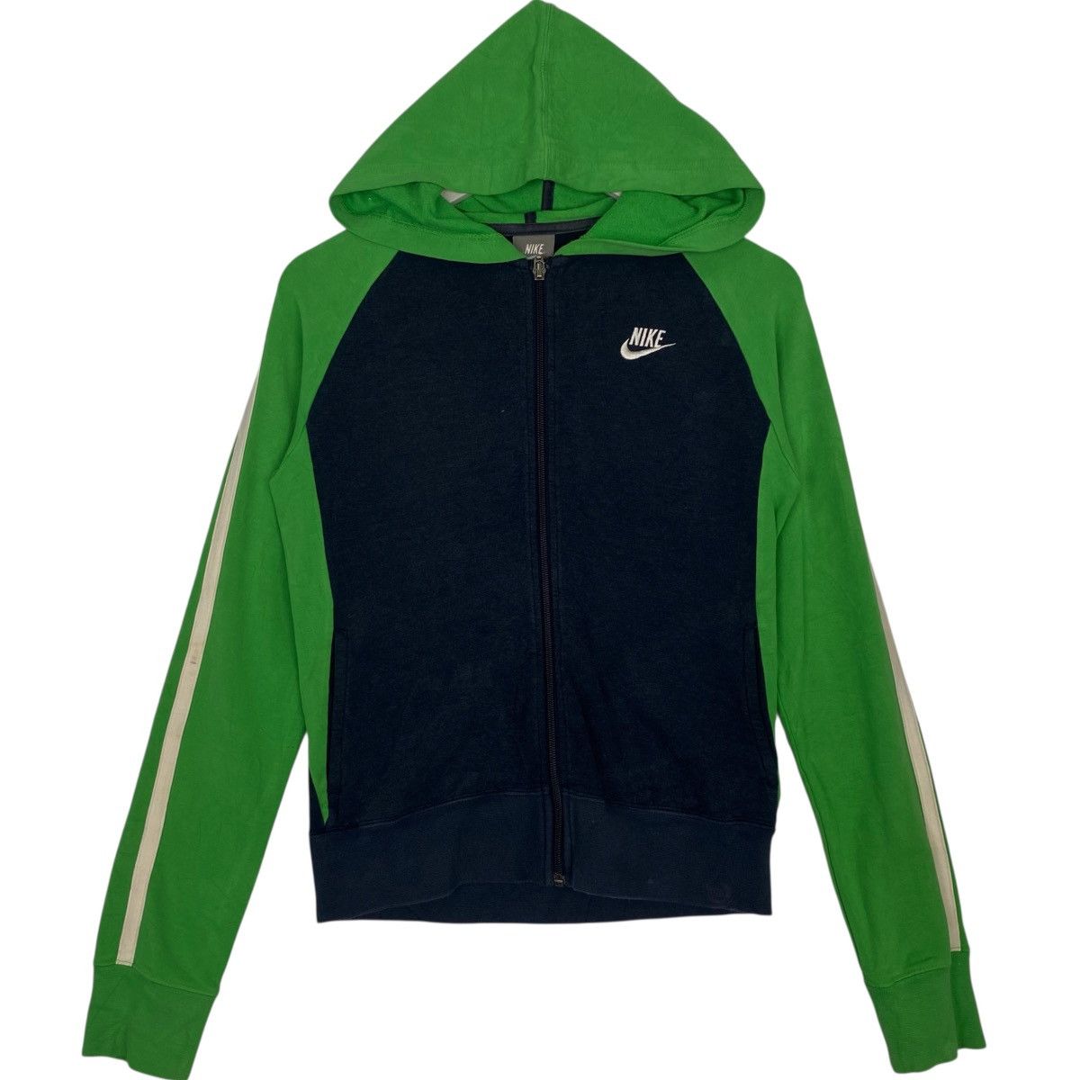 Other Vintage Nike Full Zip Small Embroidered Black/Green Size M Size US M / EU 48-50 / 2 - 1 Thumbnail