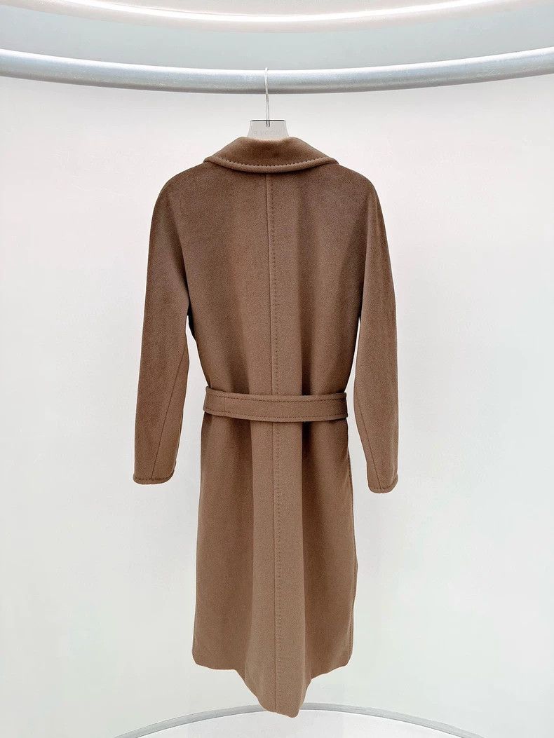 Max Mara Max Mara 101801 Tobacco wool coat Size S / US 4 / IT 40 - 2 Thumbnail
