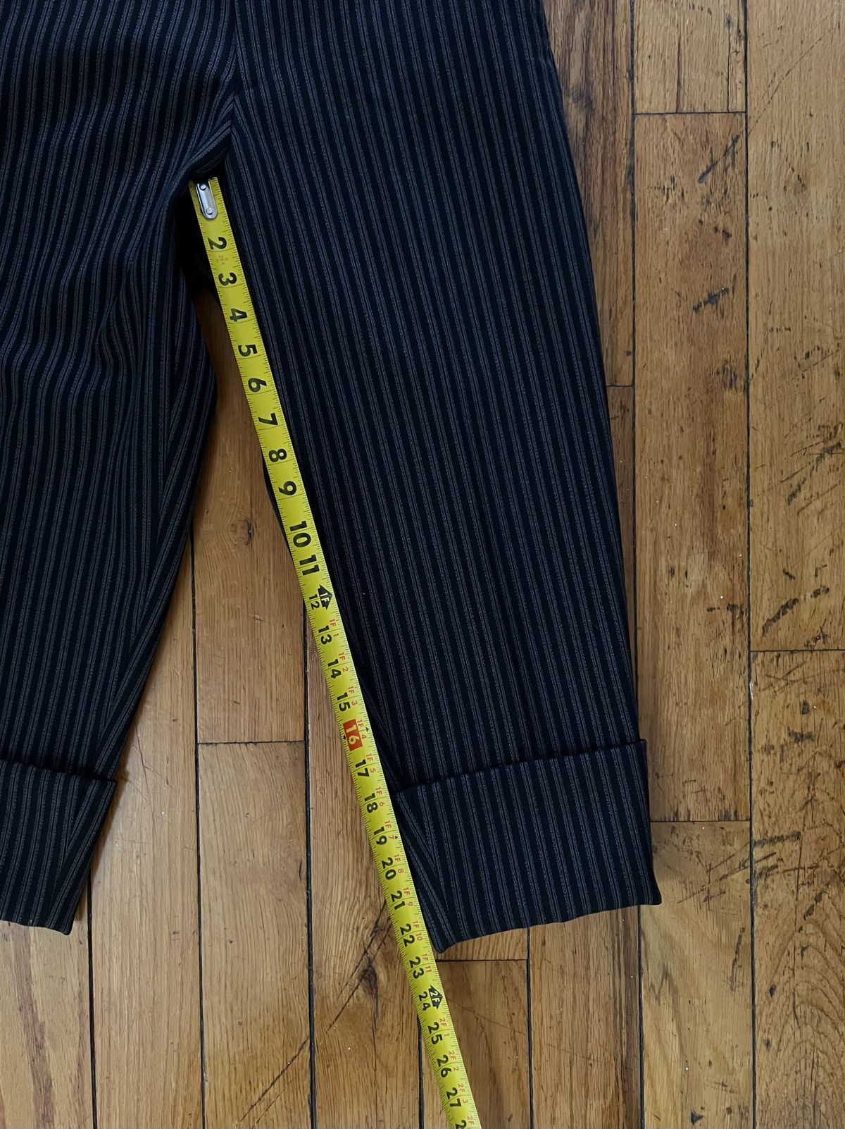 Comme des Garcons Homme Plus AW12 Comme des Garcons Homme Plus Striped Pants Size US 29 - 6 Thumbnail