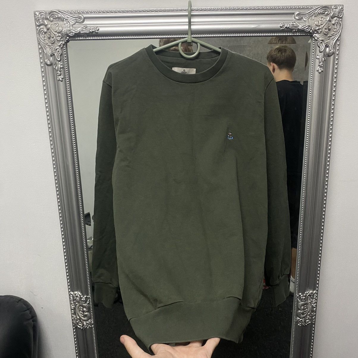 Vivienne Westwood Vintage Vivienne Westwood Sweatshirt Orb Logo Basic Pullover Size US L / EU 52-54 / 3 - 3 Thumbnail