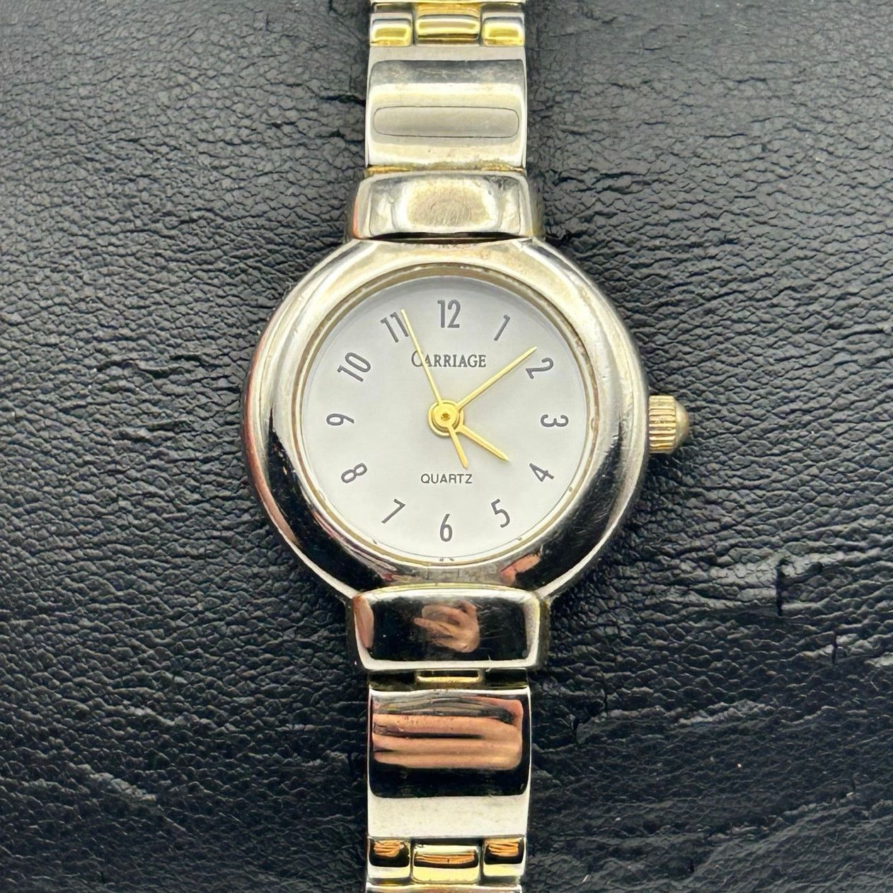 Other Carriage Silver Gold Stainless Steel Women’s Watch Size ONE SIZE - 1 Thumbnail